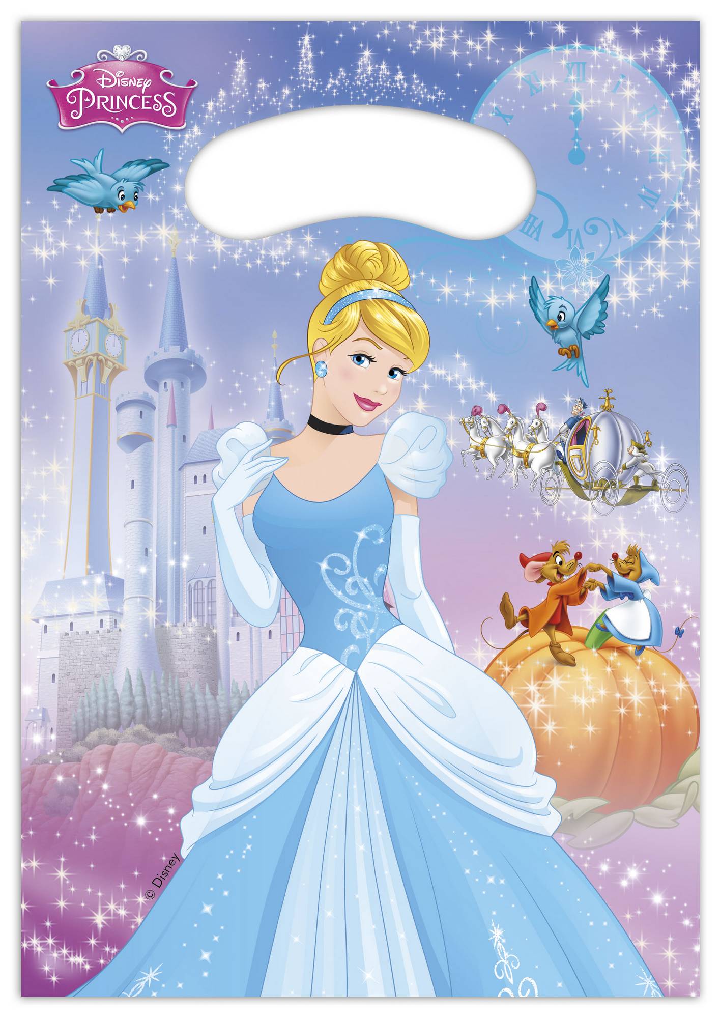 6 Sacs cadeaux Cendrillon