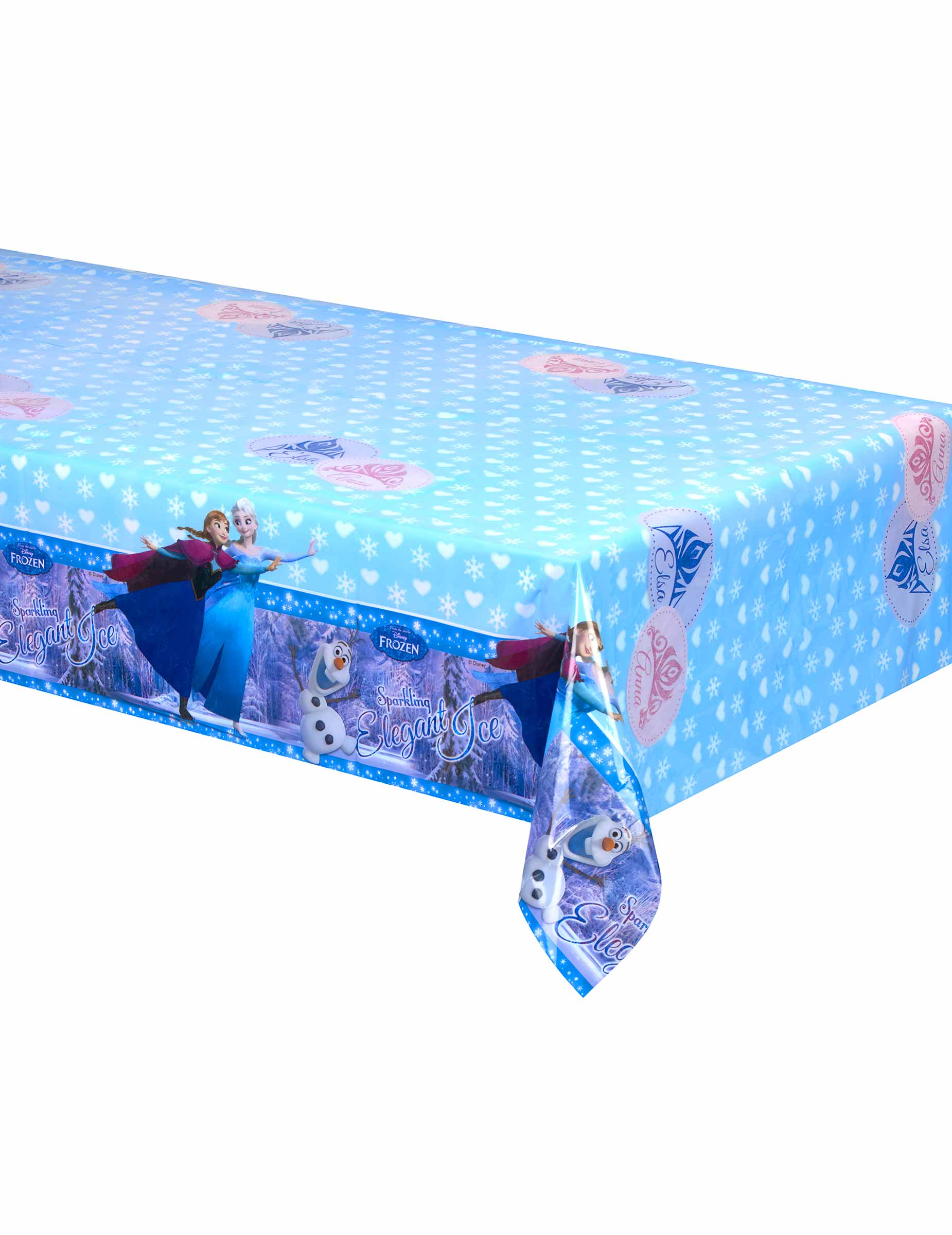 Nappe bleue en plastique La Reine Des Neiges 120 x 180 cm