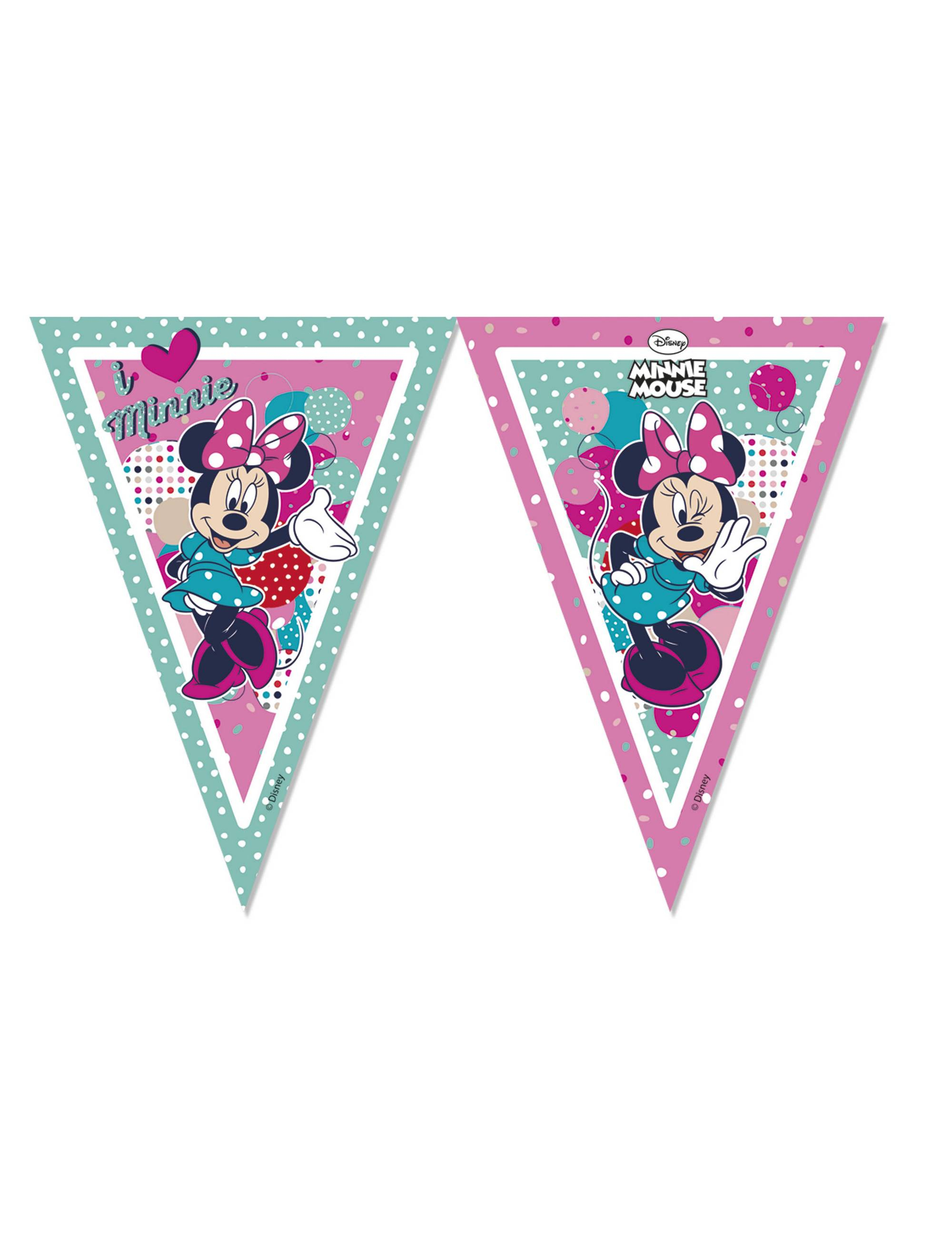 Guirlande fanions Minnie Mouse