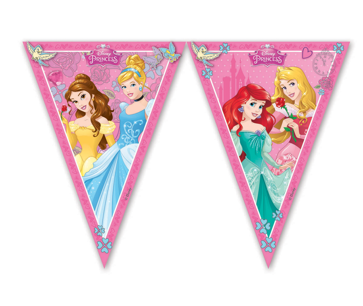Guirlande fanions Princesses Disney
