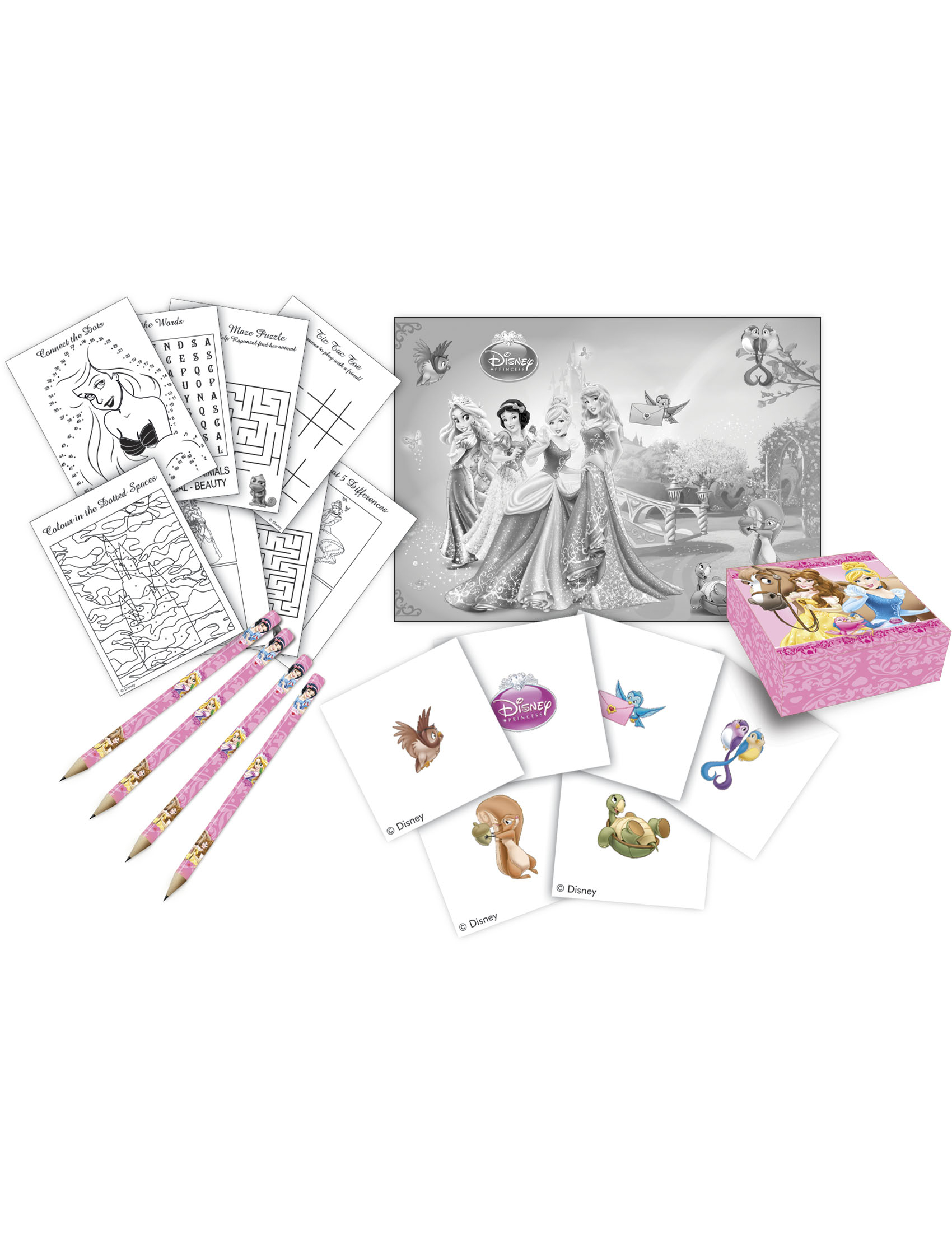 Kit dessin Princesse Disney & Animals