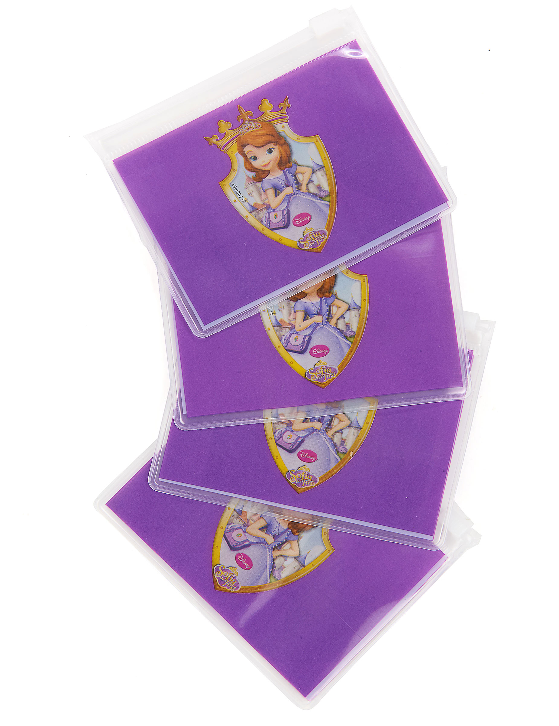 4 Petites pochettes Princesse Sofia