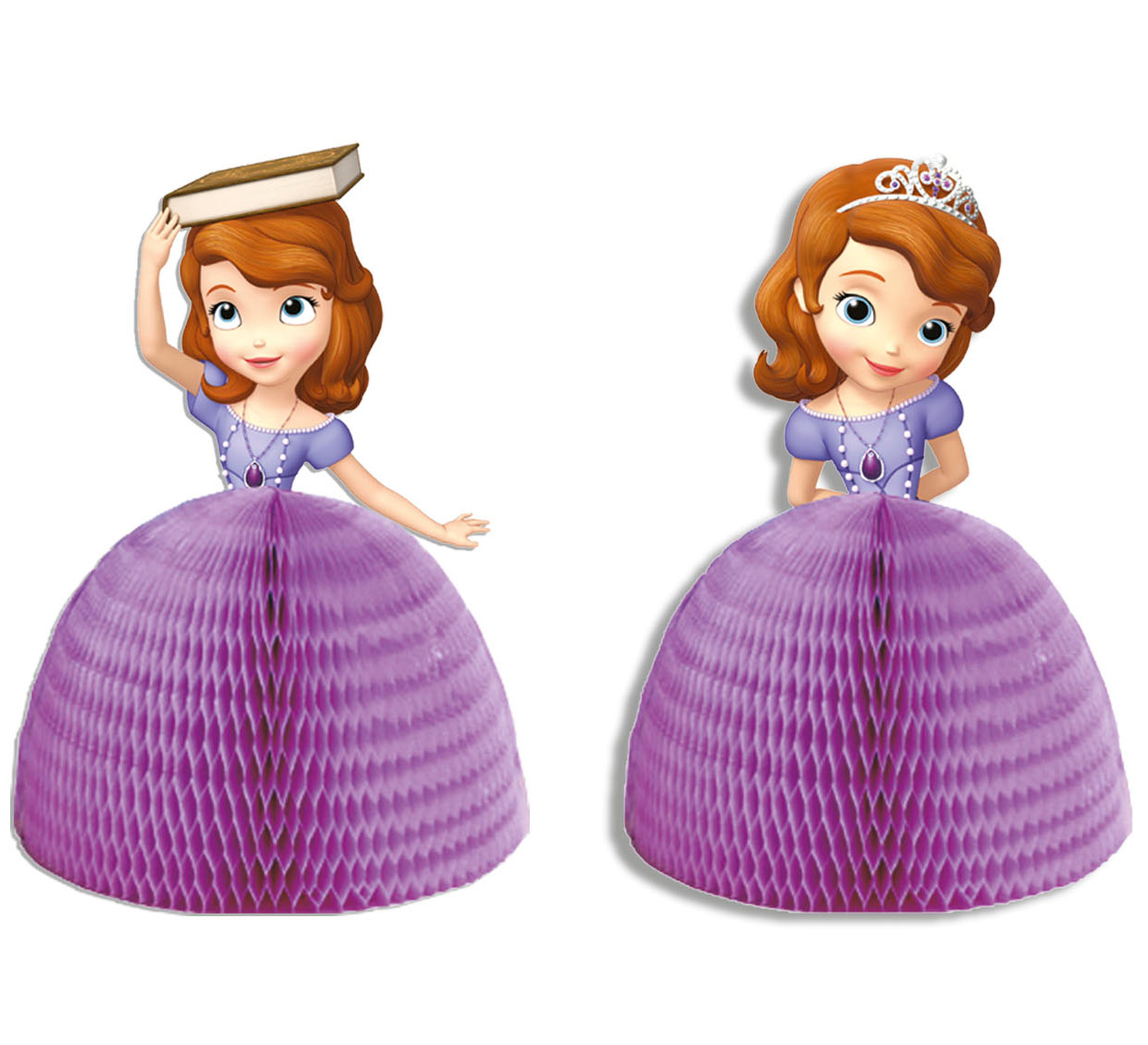2 Décorations à suspendre Princesse Sofia