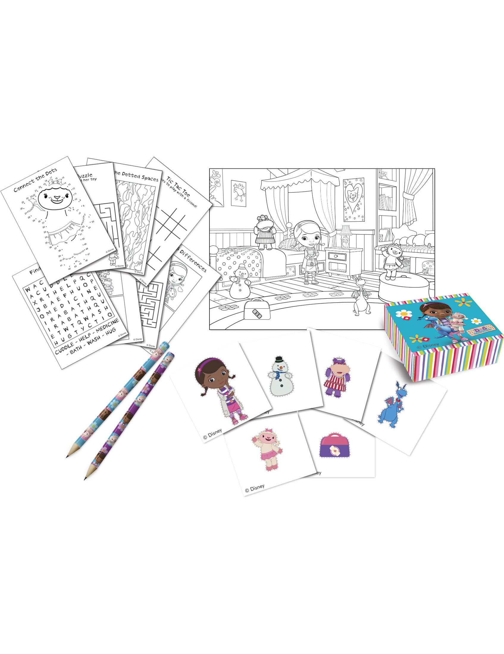 Kit dessin Docteur La Peluche