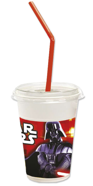 12 Gobelets Milshake Star Wars