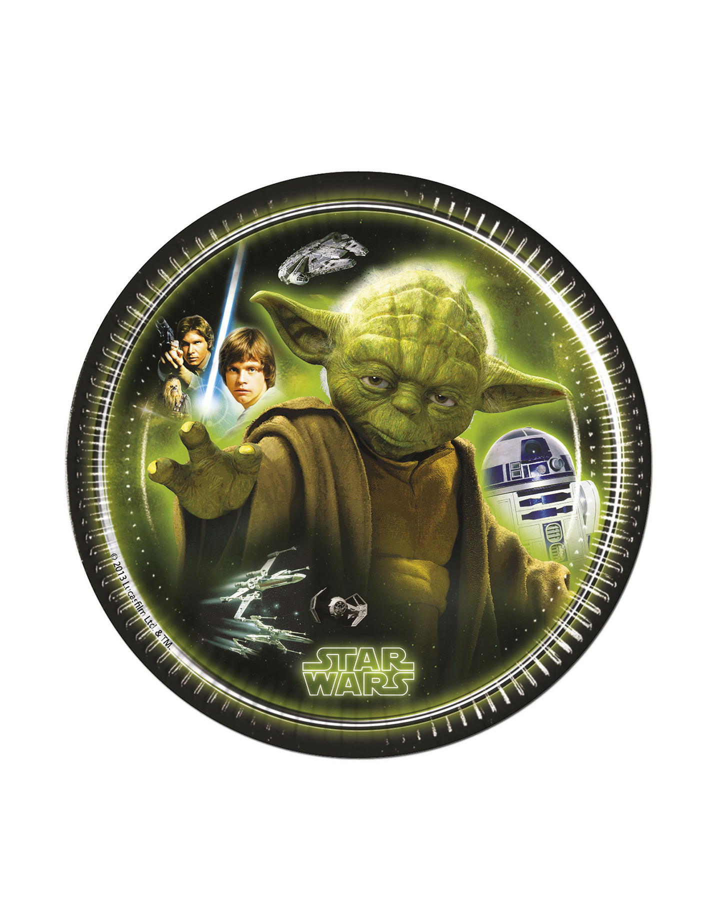 8 Assiettes Star Wars 20 cm