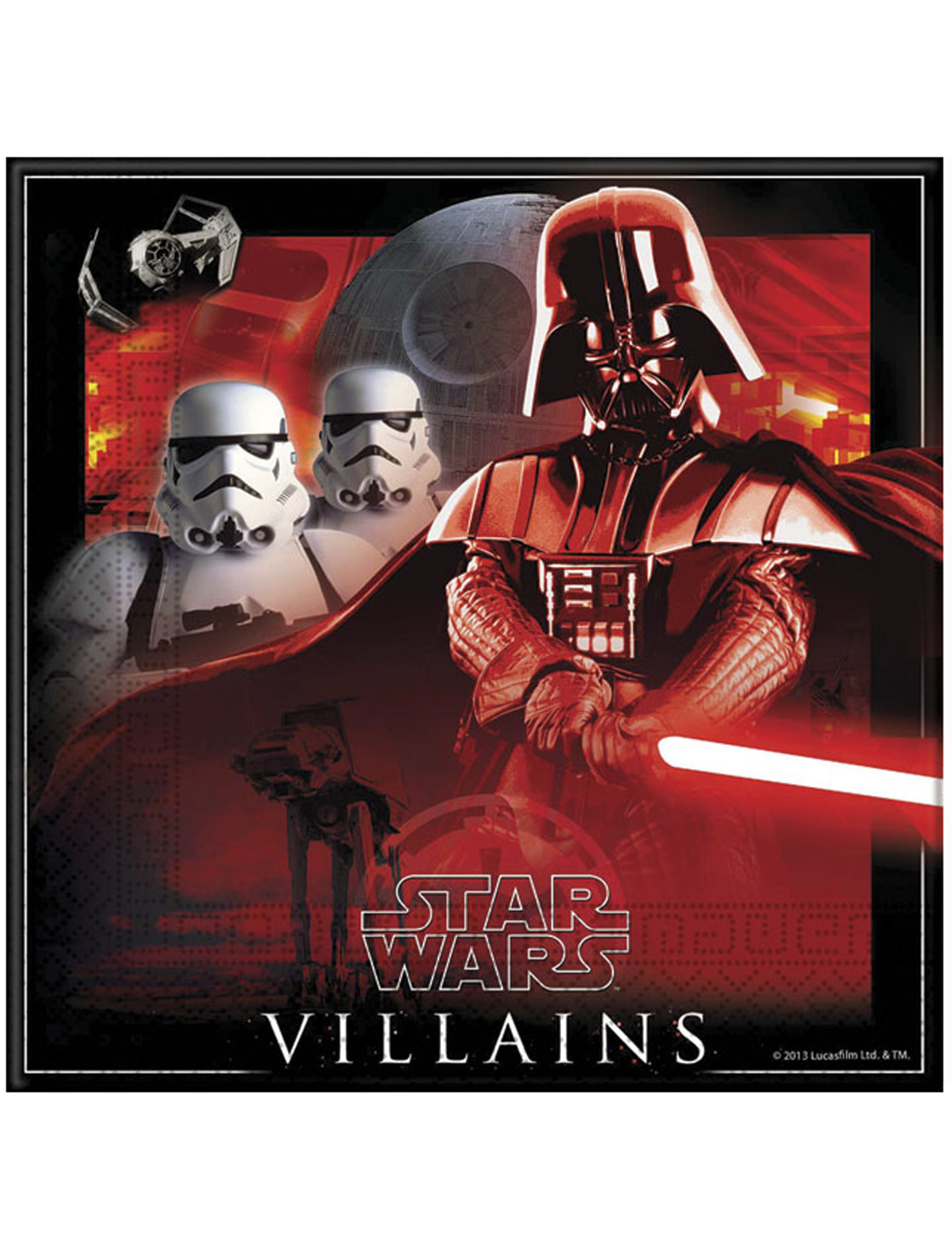 20 Serviettes en papier Star Wars 33 x 33 cm