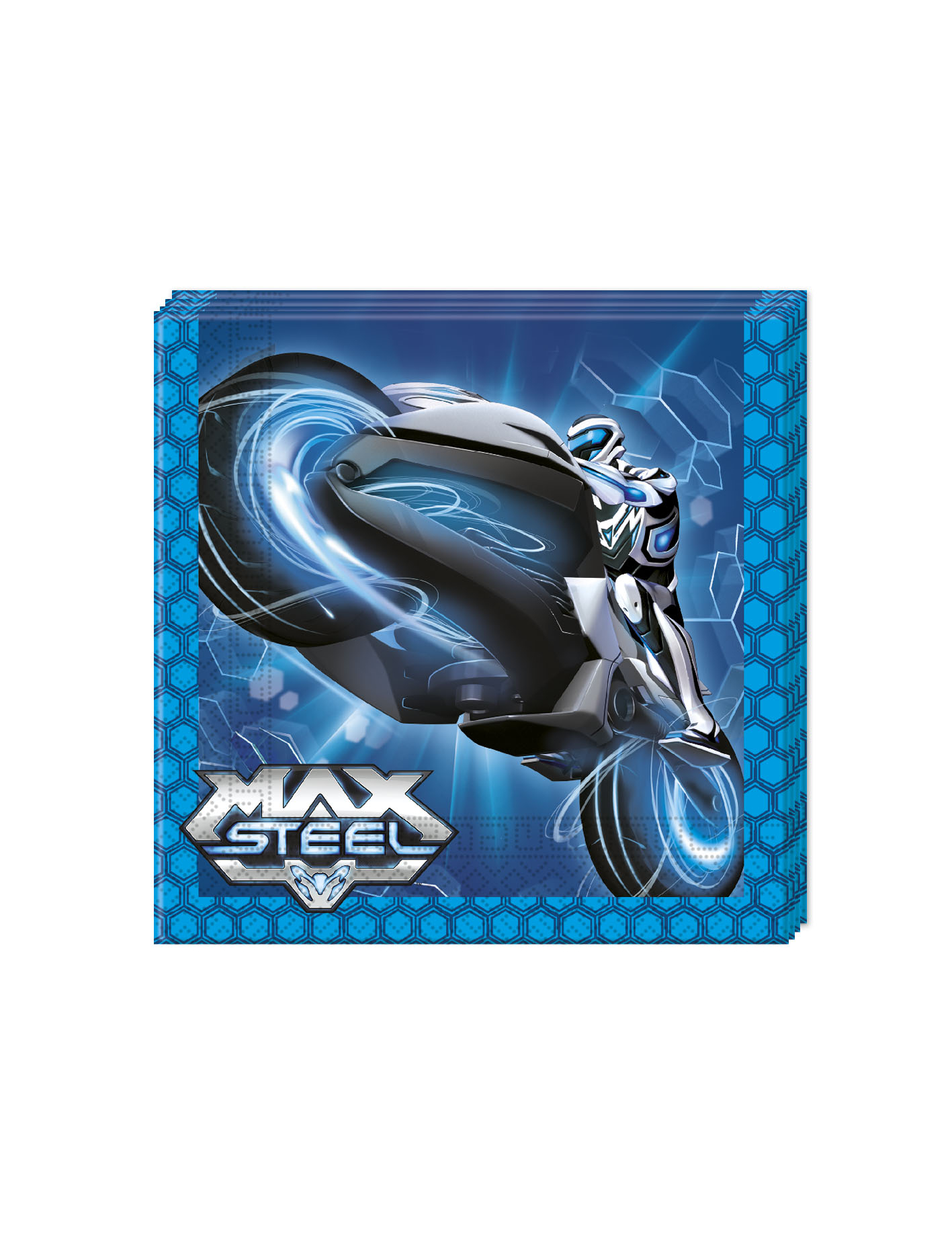 20 Serviettes en papier Max Steel  33 x 33 cm