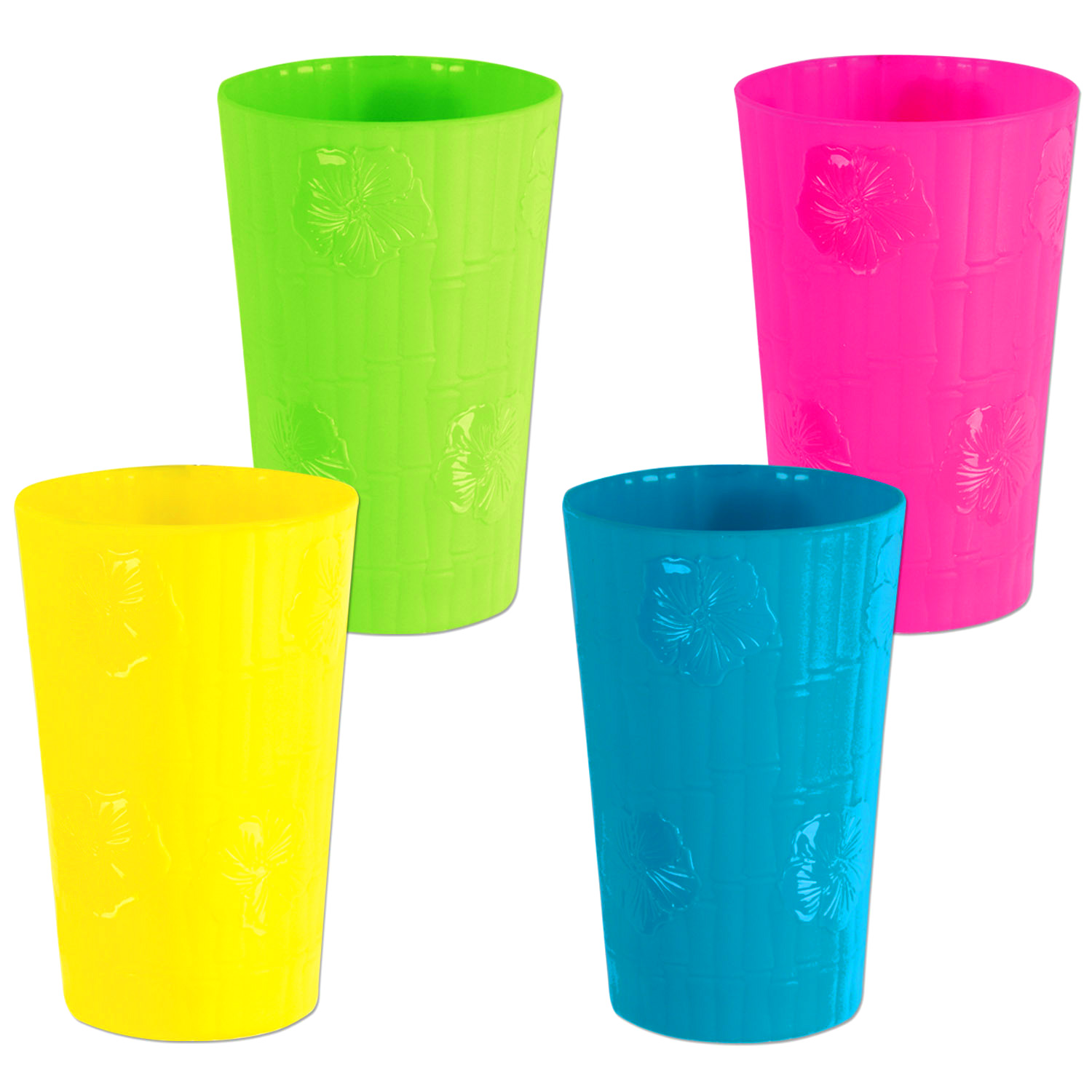 Gobelet en plastique Hawaï aléatoire