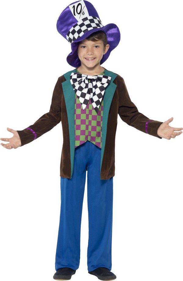 Déguisement chapelier toqué enfant