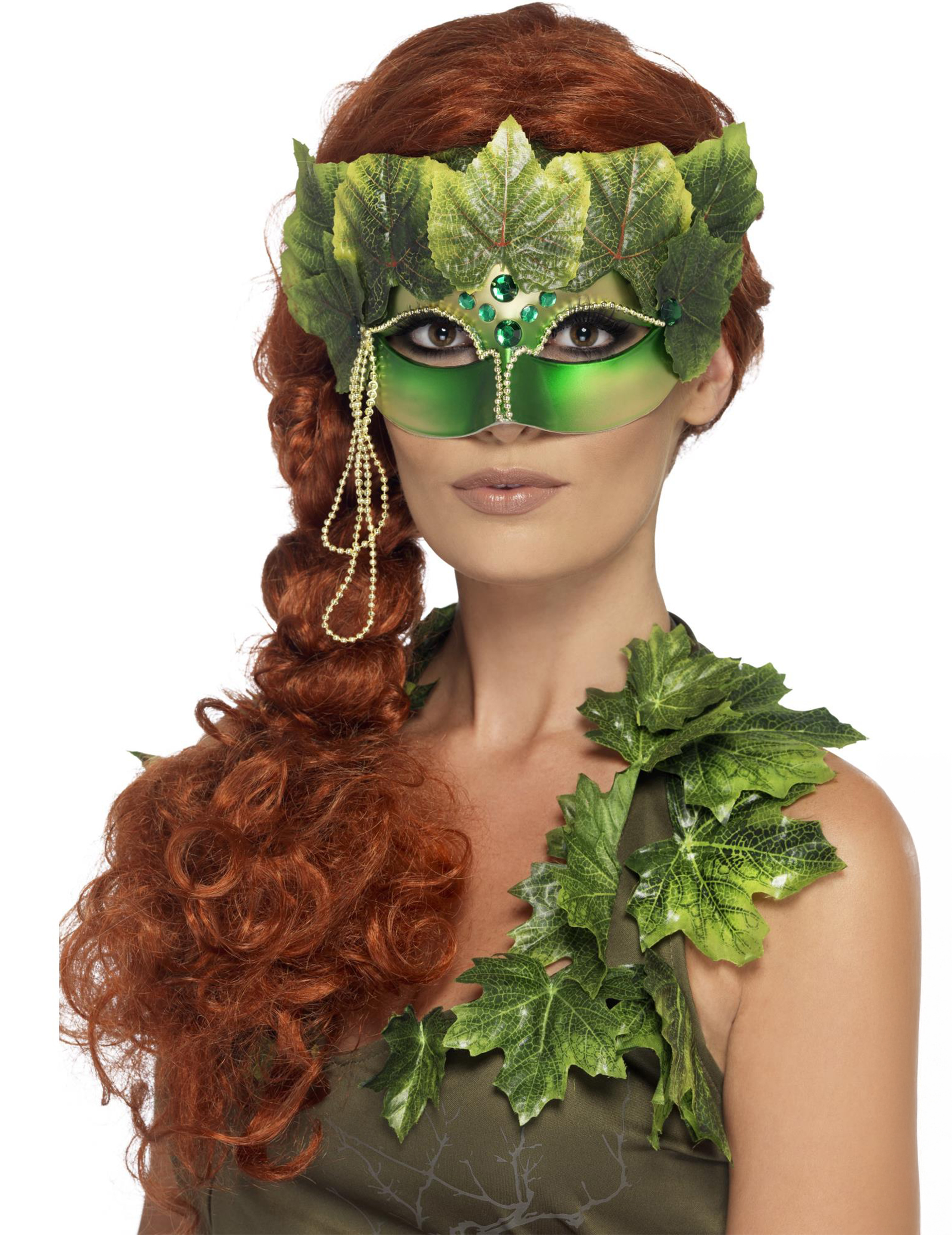 Masque nymphe de la forêt femme