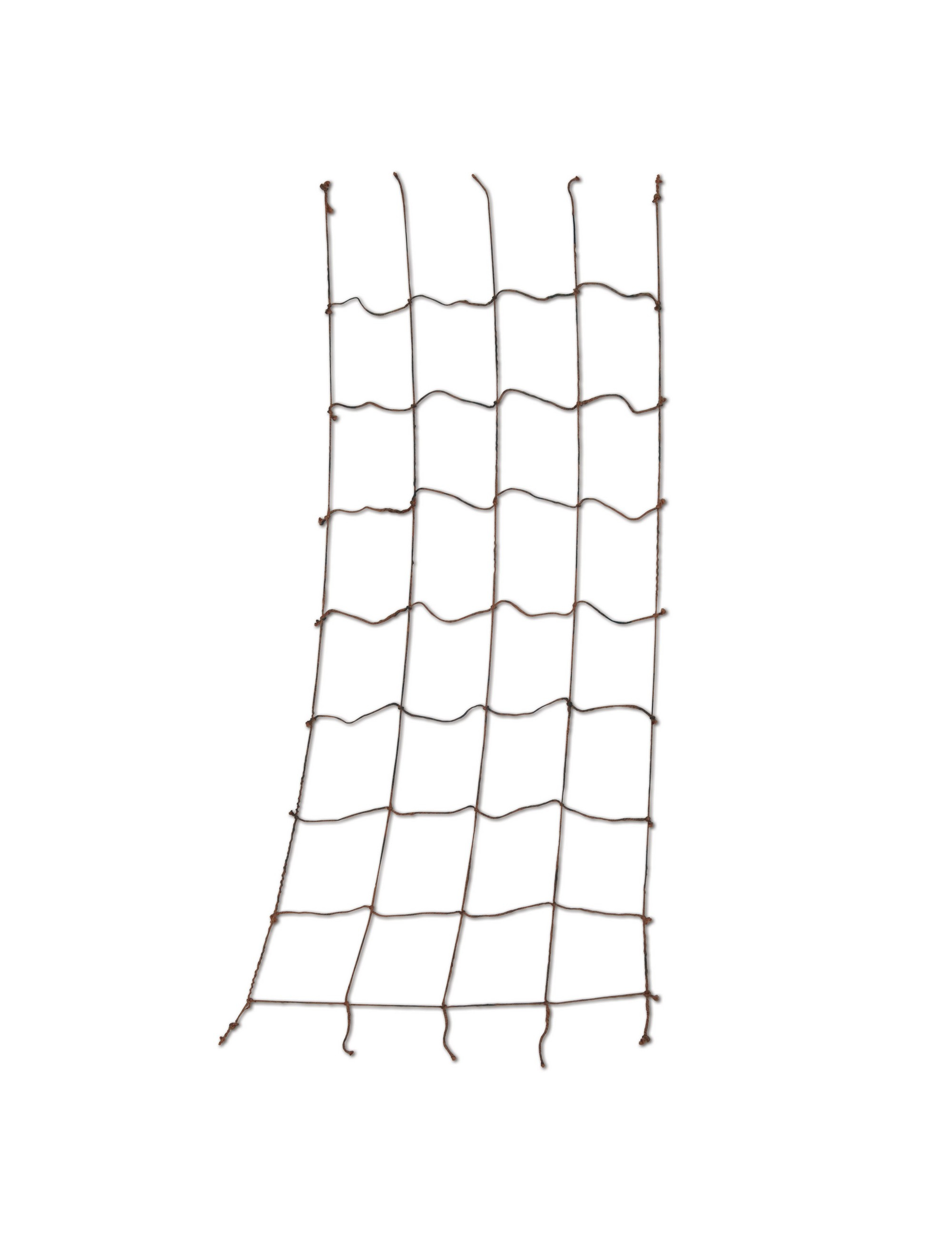 Décoration filet de pêche gris en corde 2.13 m