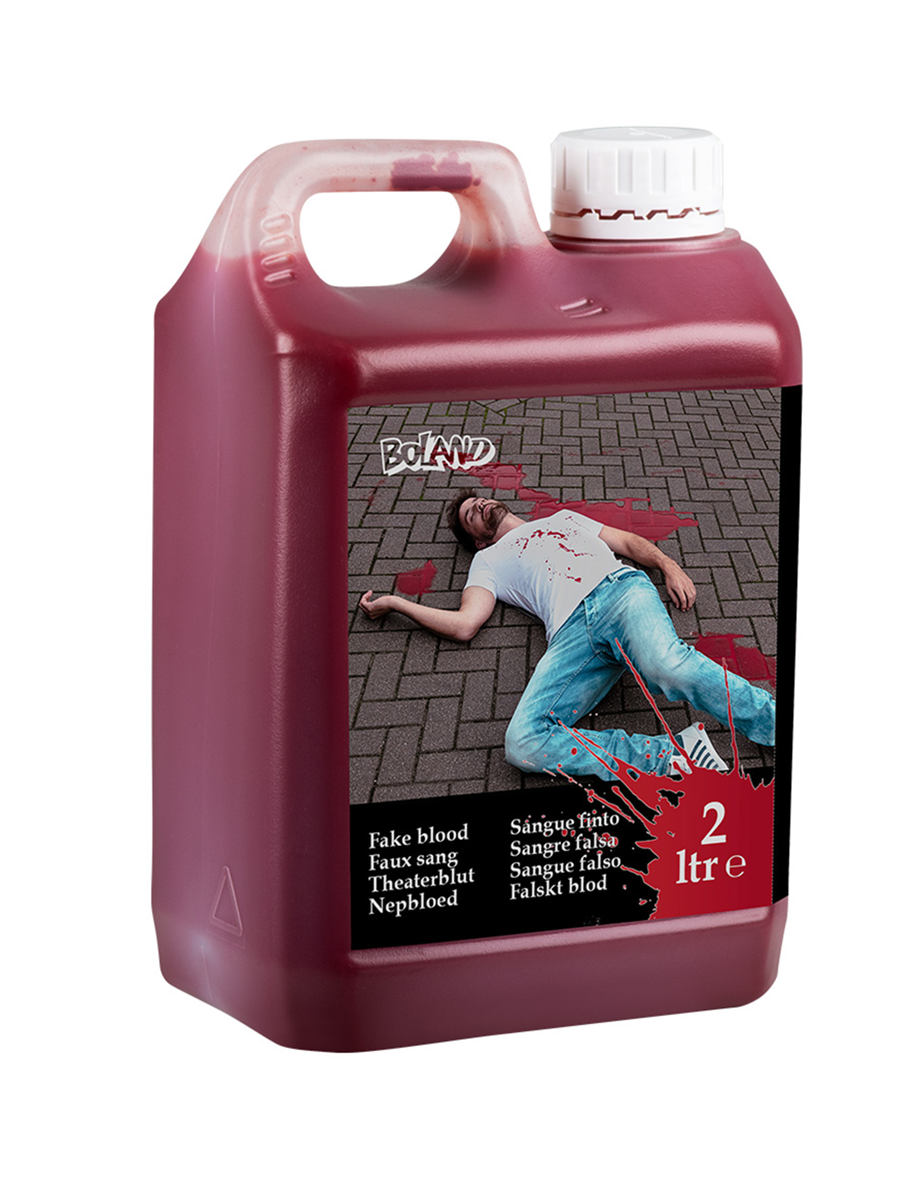 Faux sang pour textile 2 L Halloween