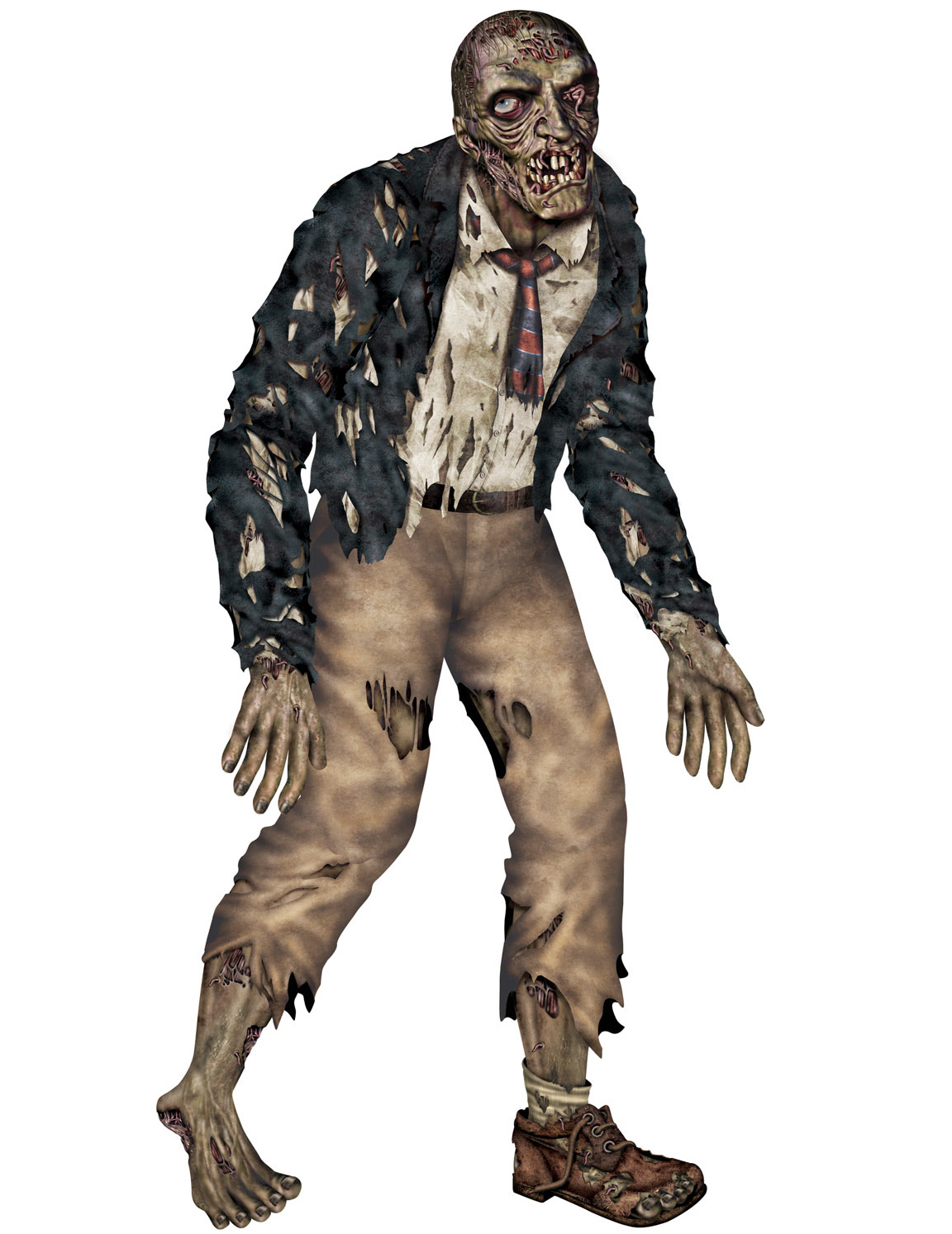 Zombie articulé Halloween 1m80
