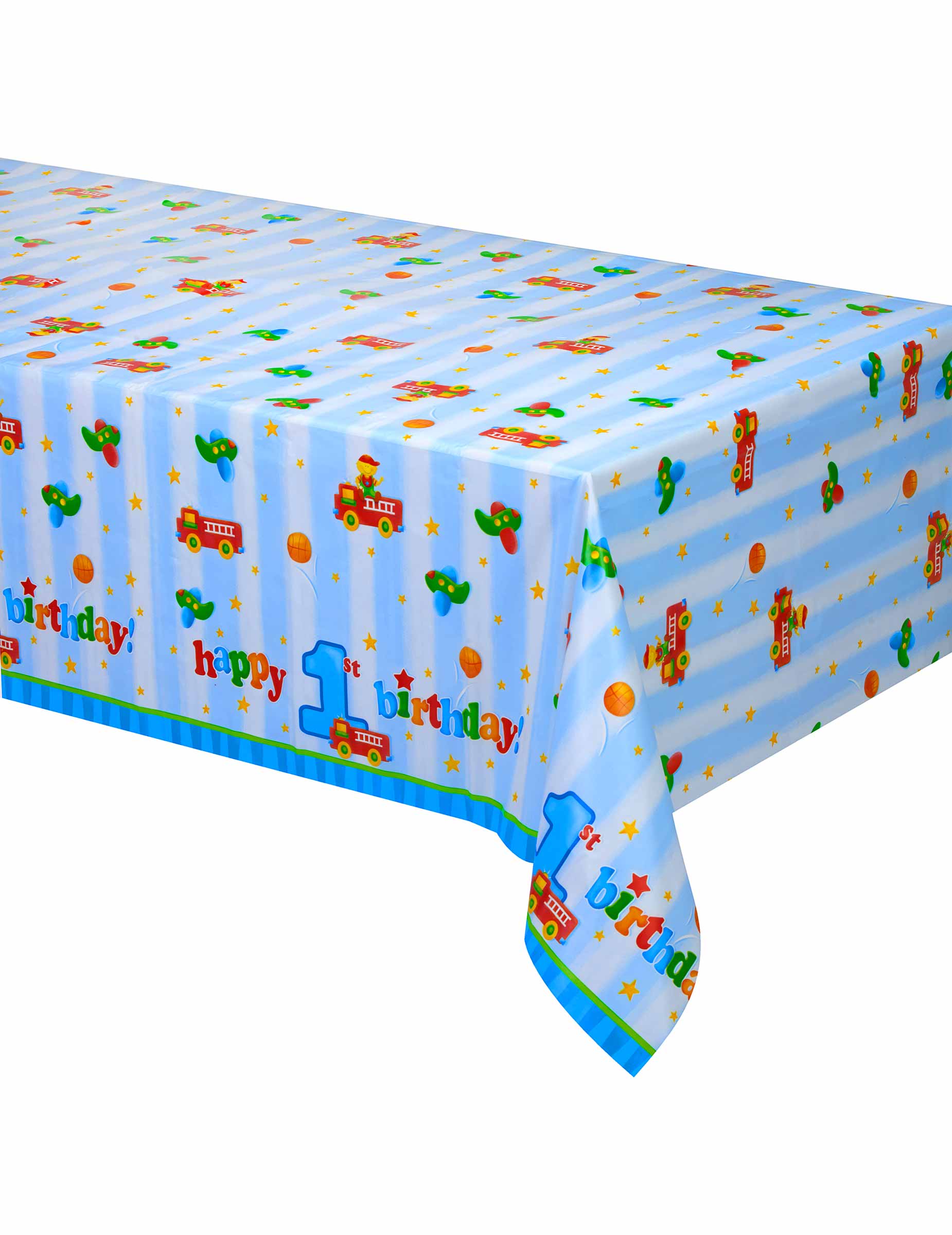 Nappe plastique Petit camion 1er anniversaire