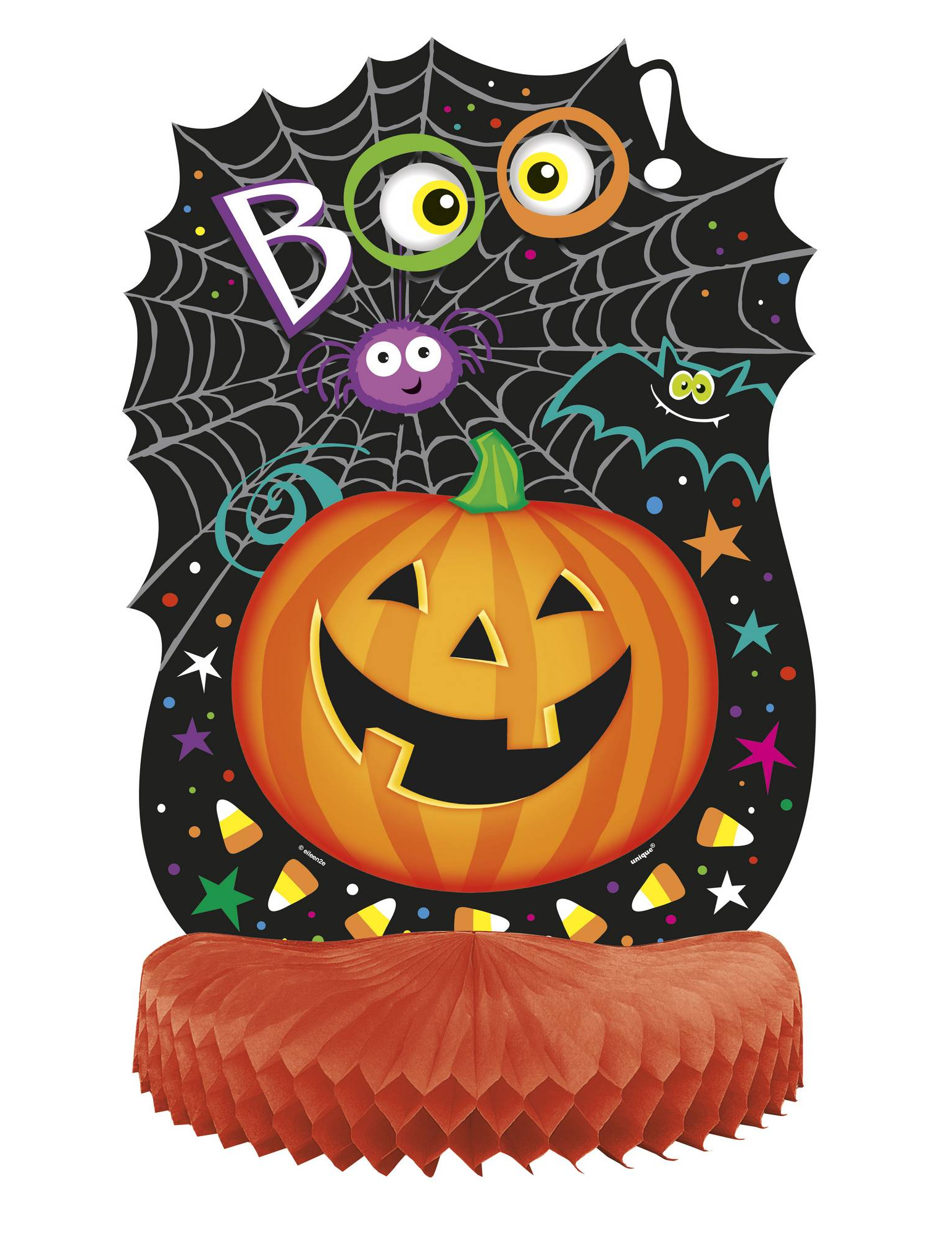 Centre de table Petite Citrouille Halloween