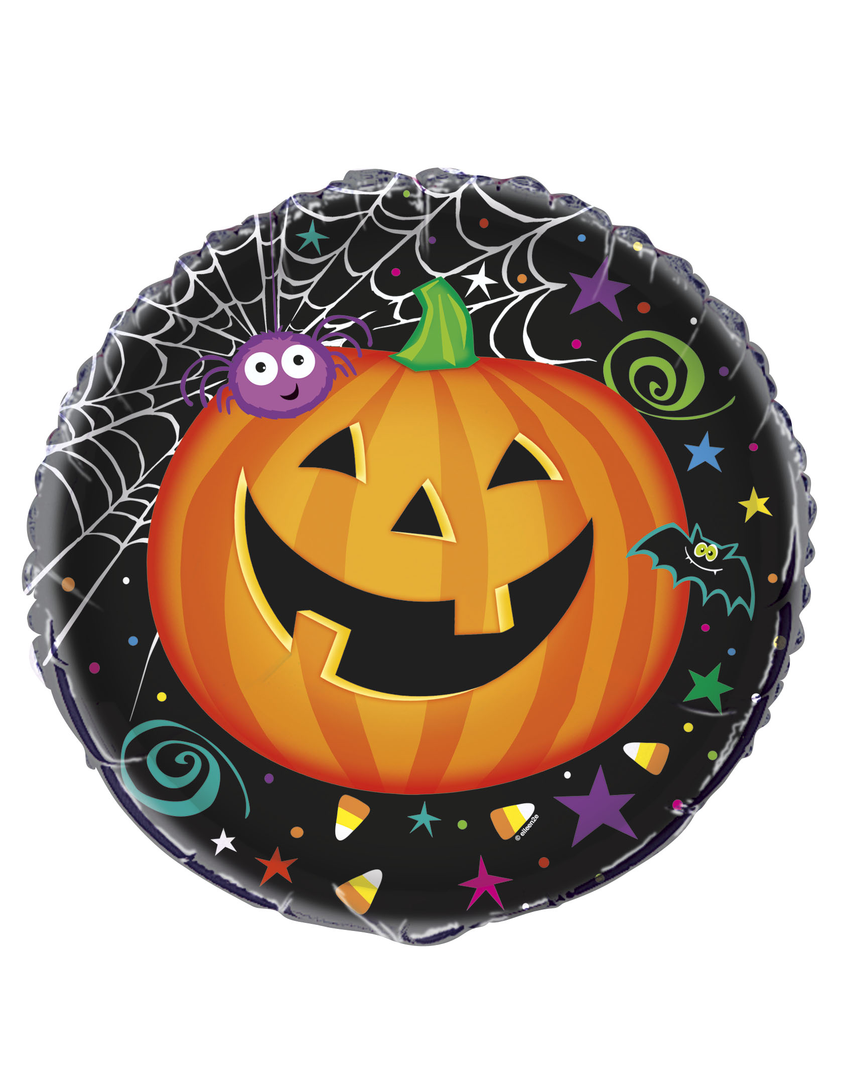 Ballon aluminium Petite Citrouille Halloween