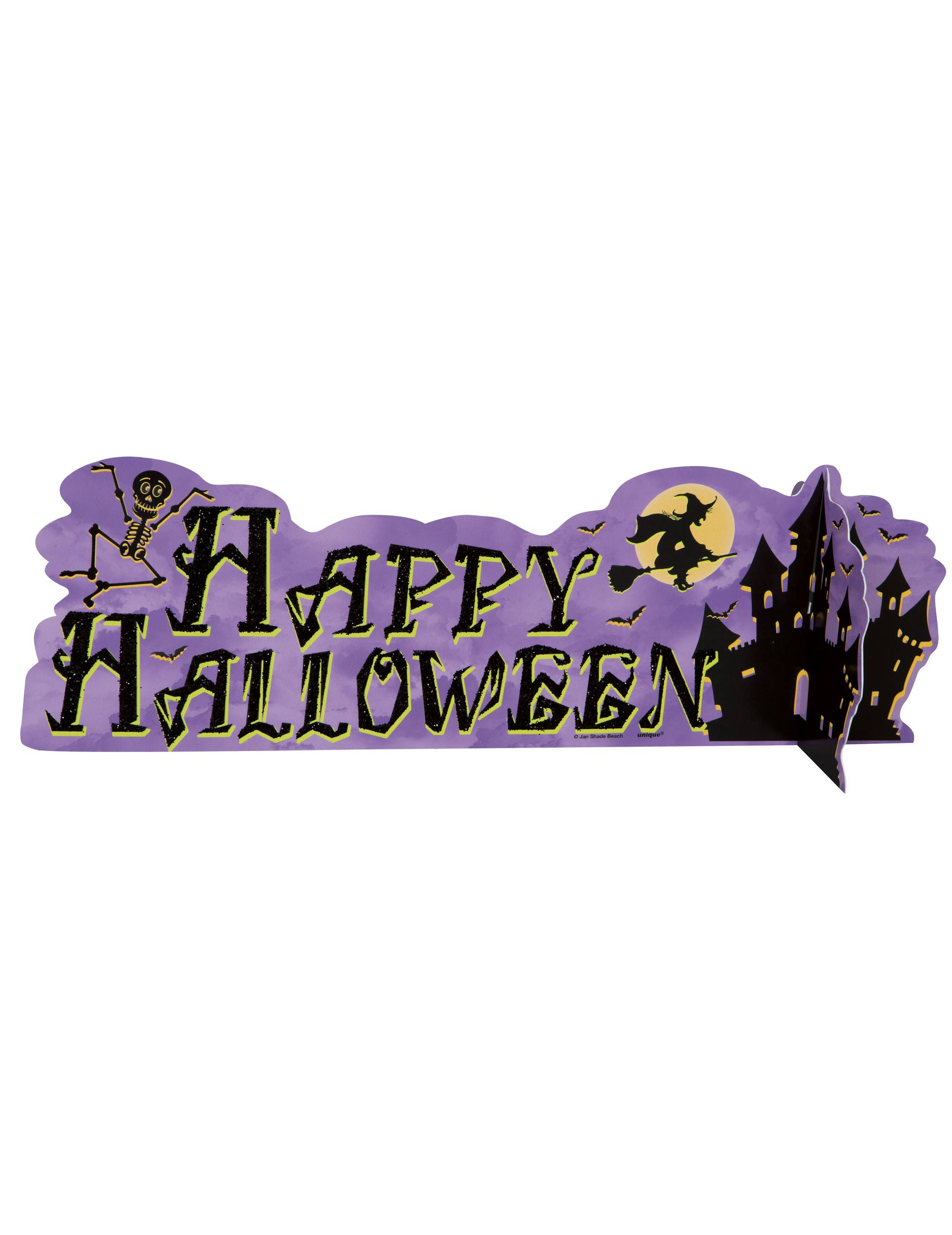 Centre de table Maison Hantée Nuit d'Halloween