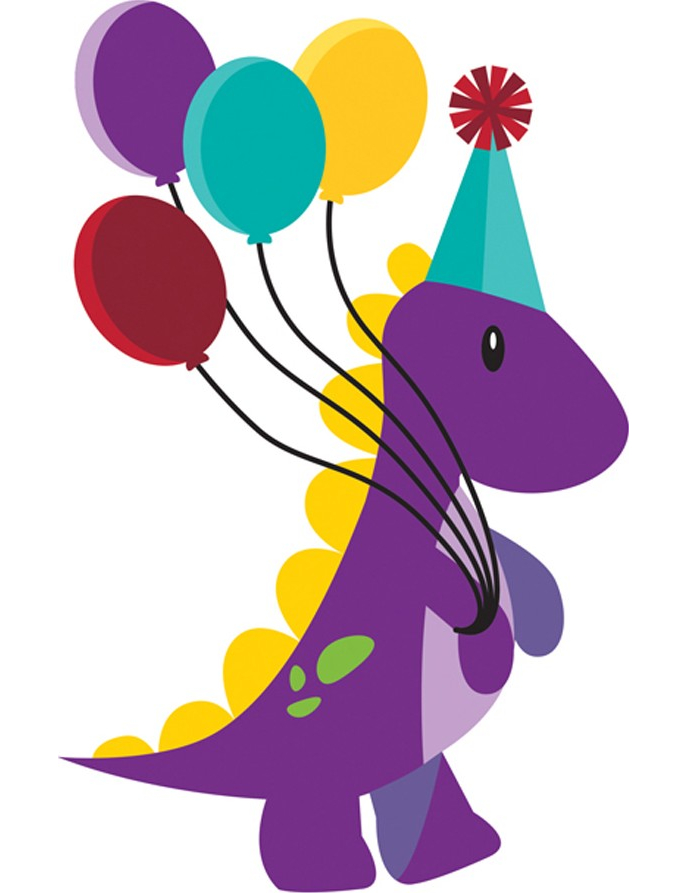 12 Sacs anniversaire Petits Dinosaures