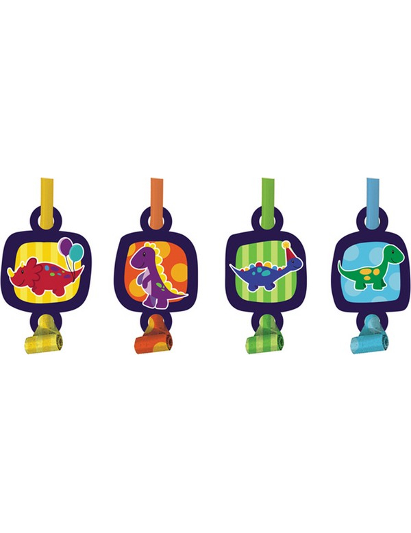8 Sans gênes anniversaire Petits dinosaures