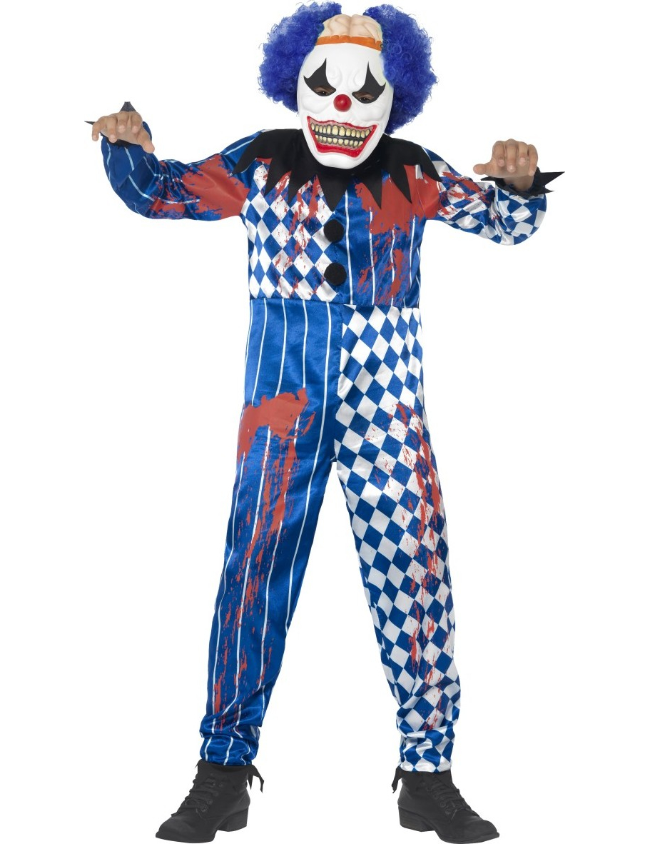 Déguisement clown arlequin enfant Halloween