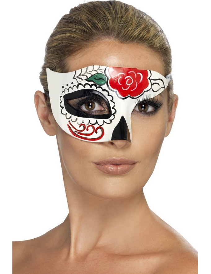 Demi masque coloré adulte Halloween