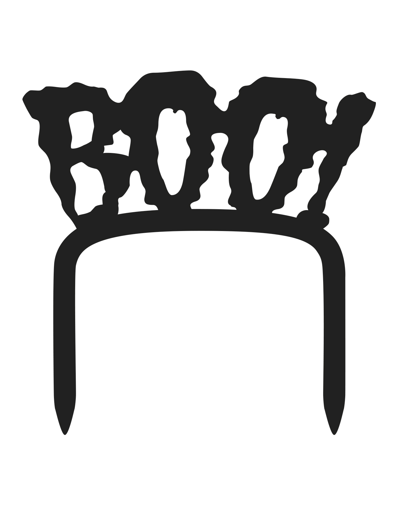 Décoration de gâteau Boo Halloween