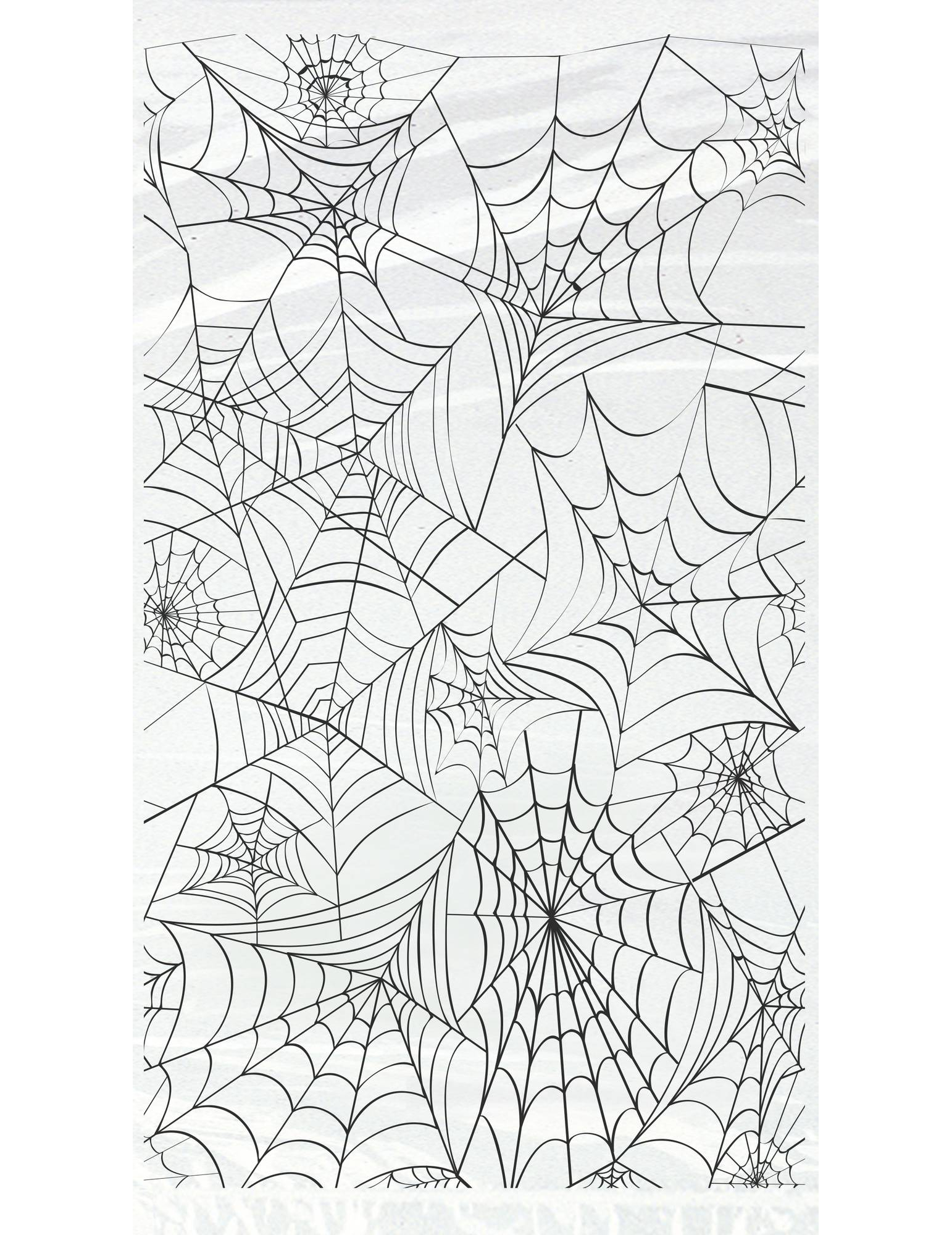20 Sachets cadeaux en plastique toiles d'araignées 22 x 13 cm