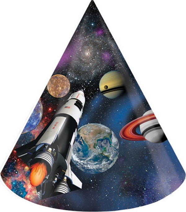8 Chapeaux anniversaire de l'espace