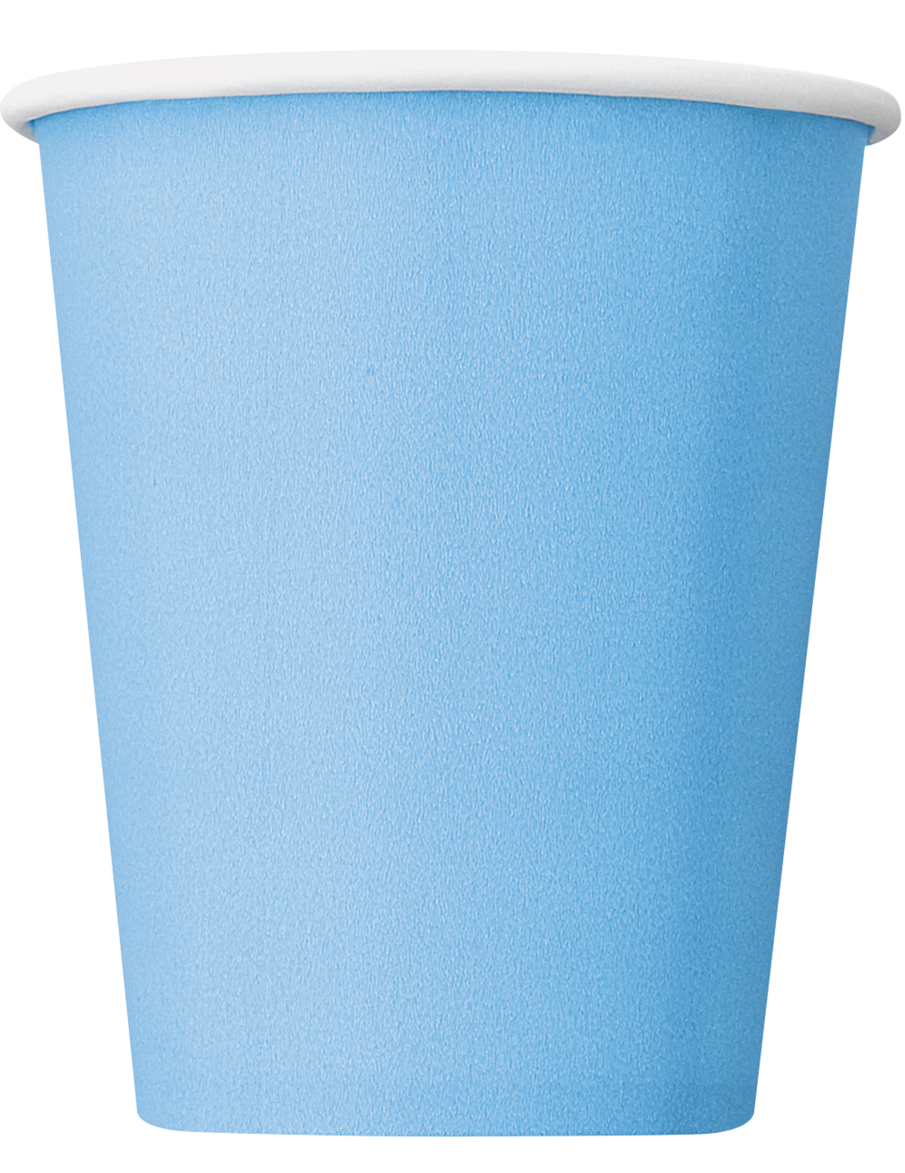 14 Gobelets en carton bleus pastel 266 ml