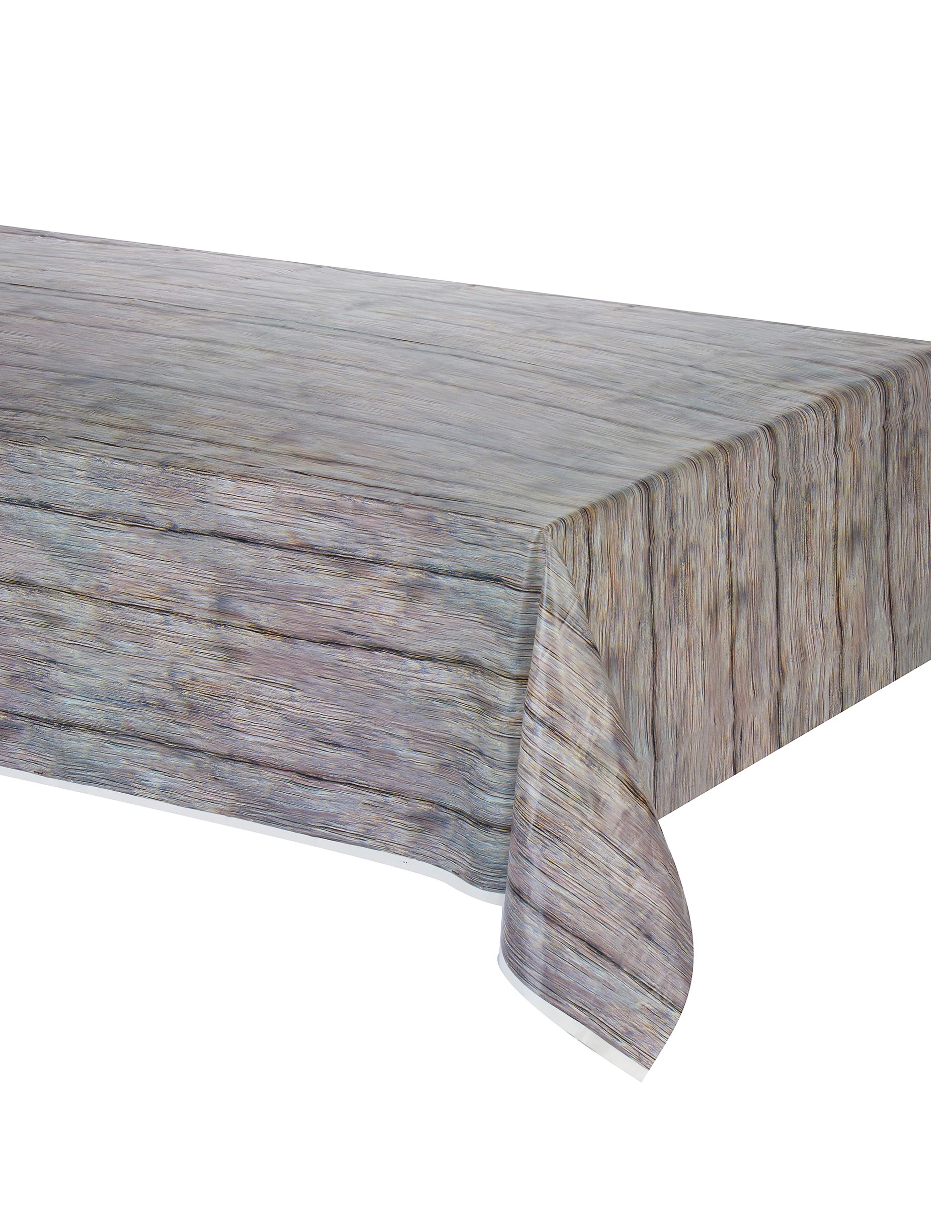 Nappe effet bois rustique 137 x 274 cm