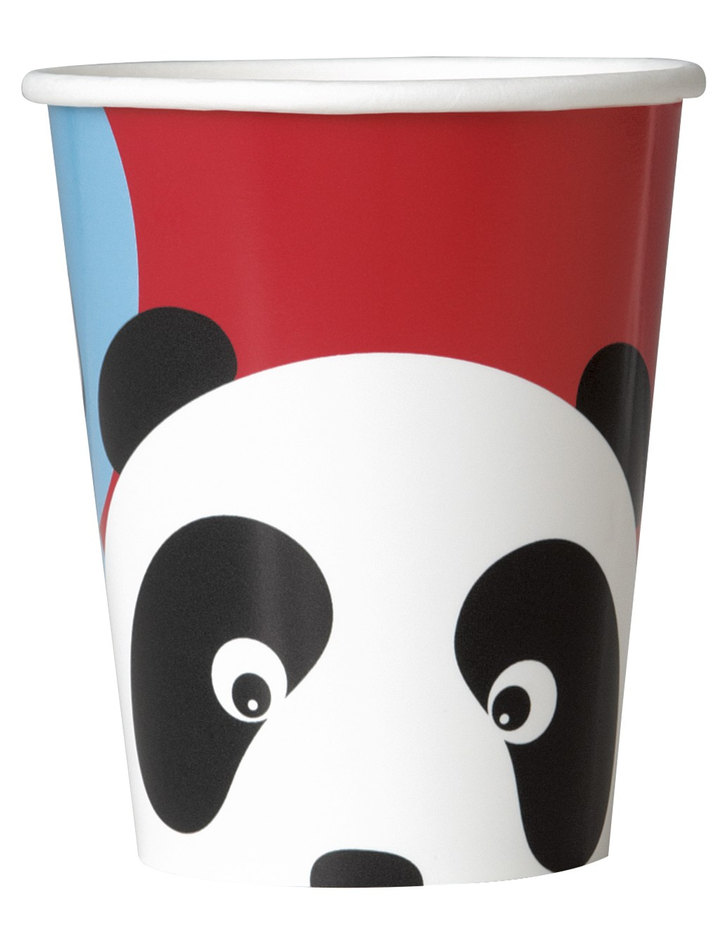 8 Gobelets en carton Anniversaire Panda 270 ml