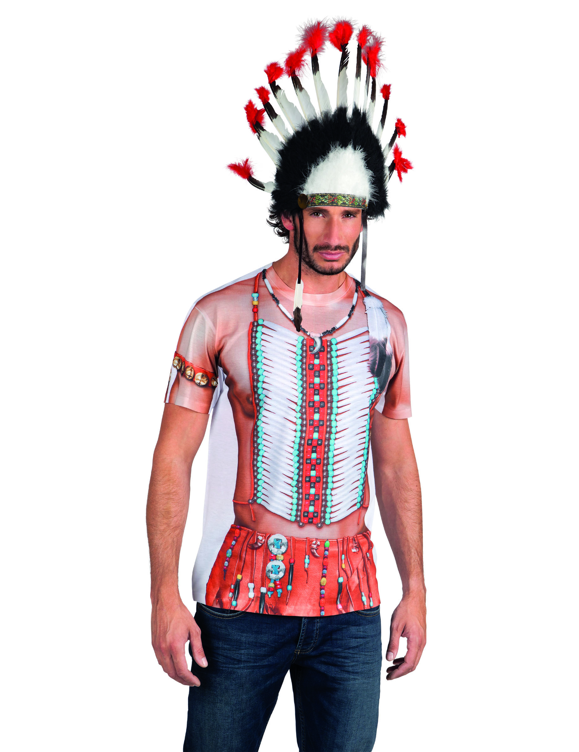 T-shirt indien adulte