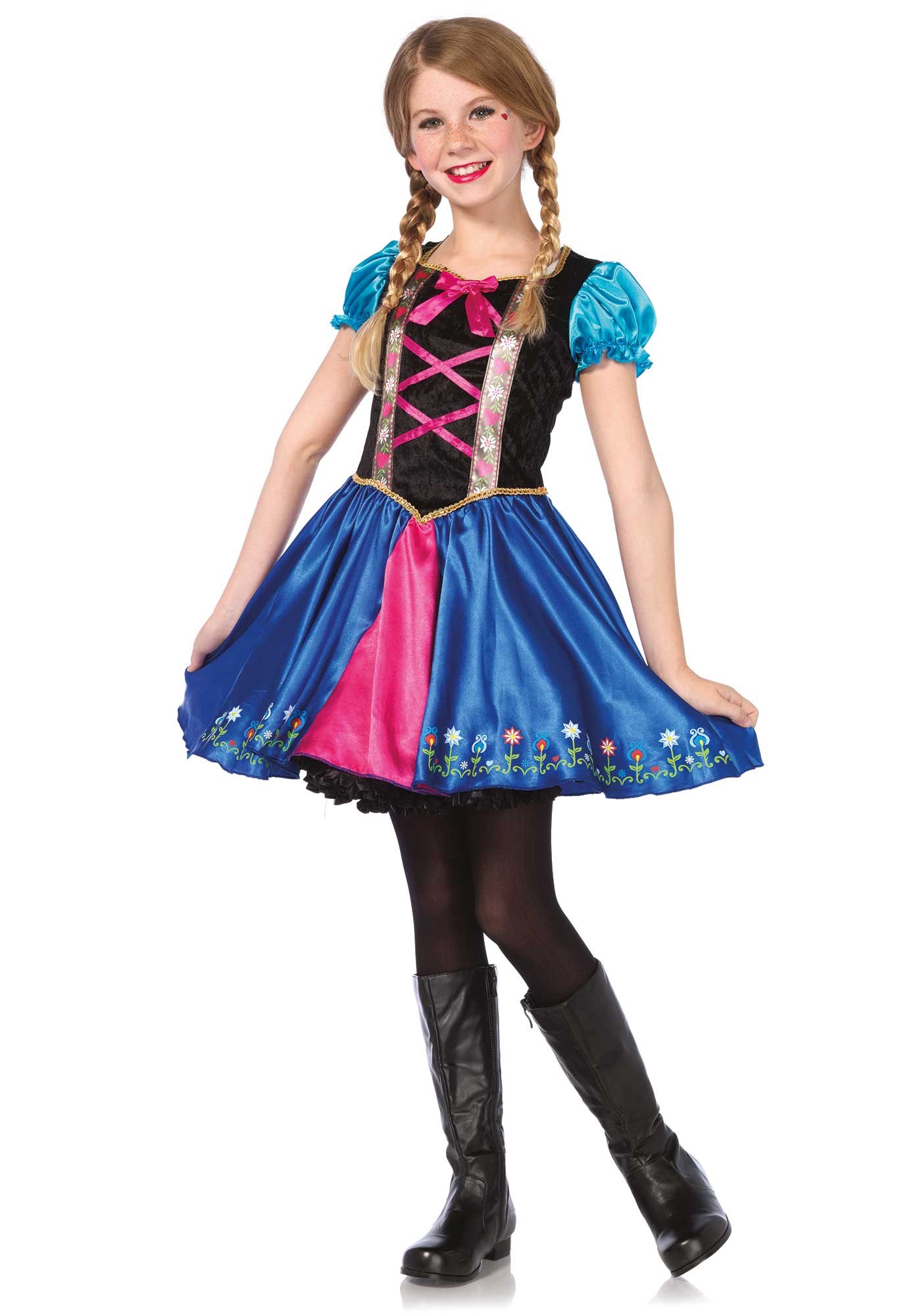 Déguisement soeur reine des glaces fille