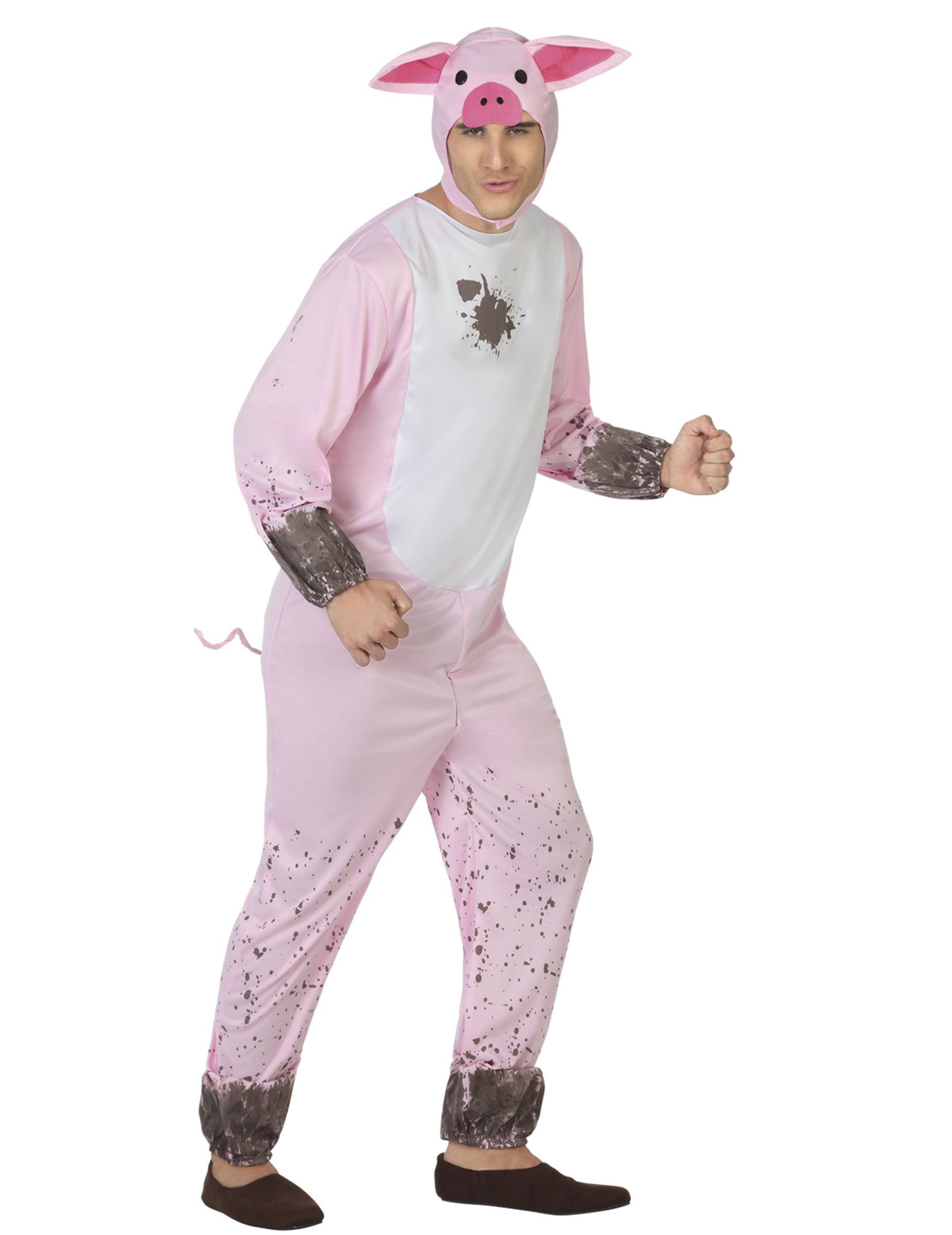 Déguisement cochon homme