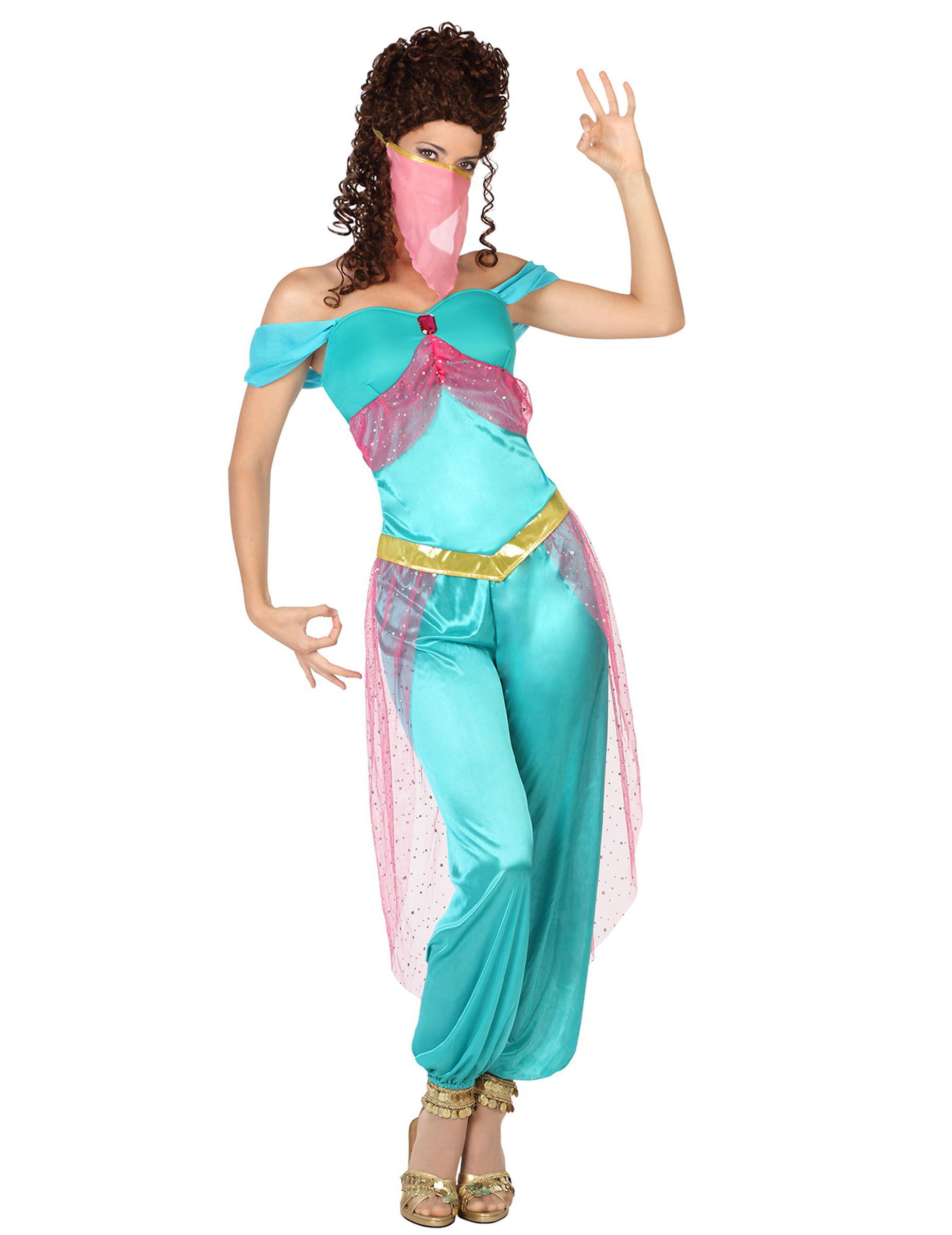 Déguisement danseuse orientale des 1001 nuits femme