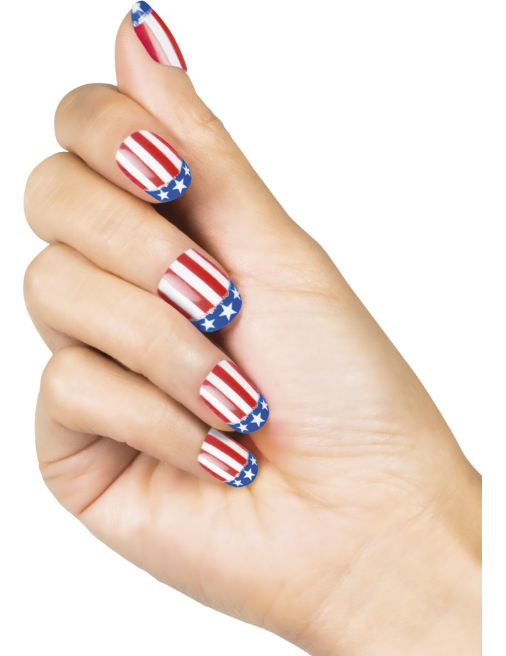 Faux ongles adhésifs USA femme