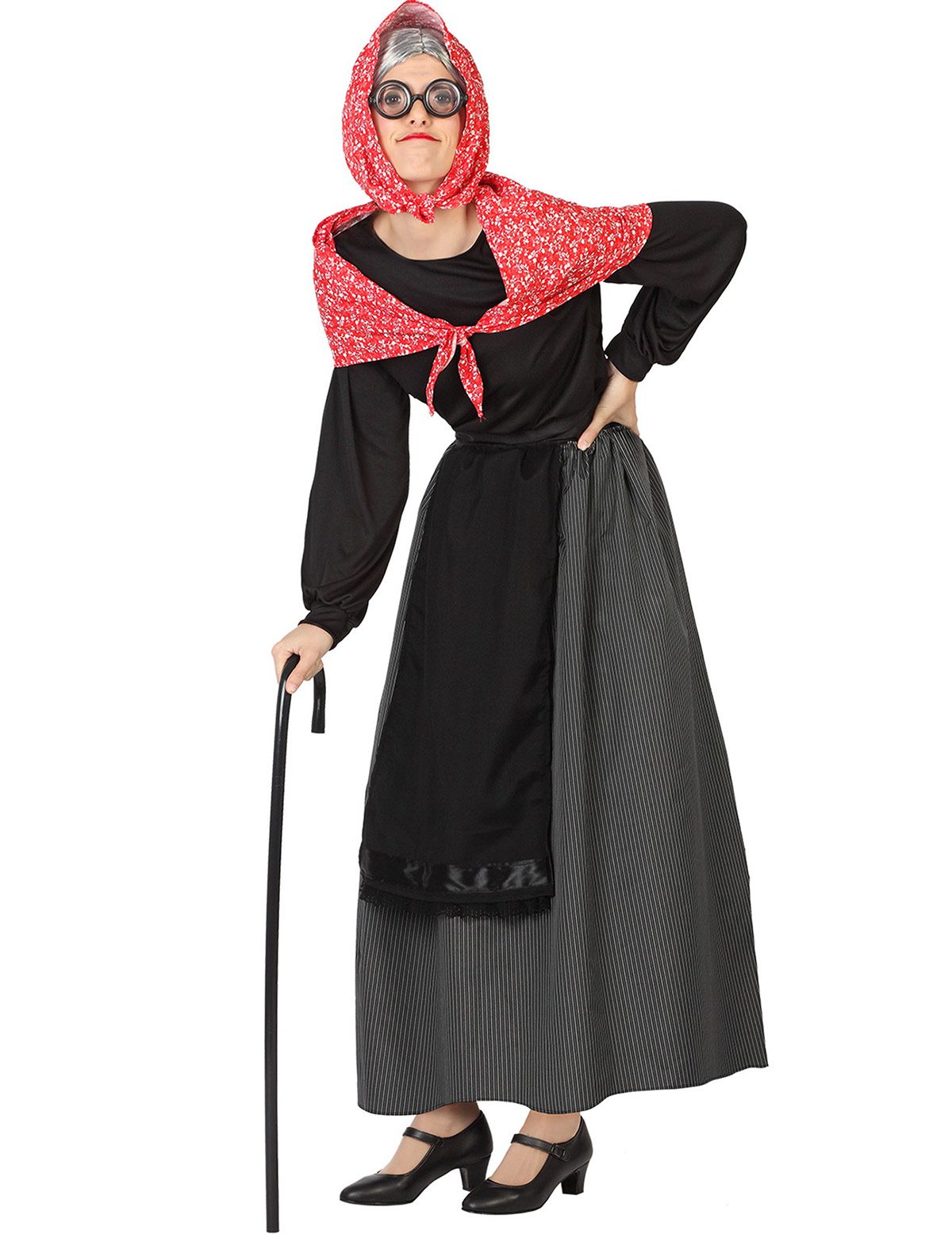 Déguisement vieille femme
