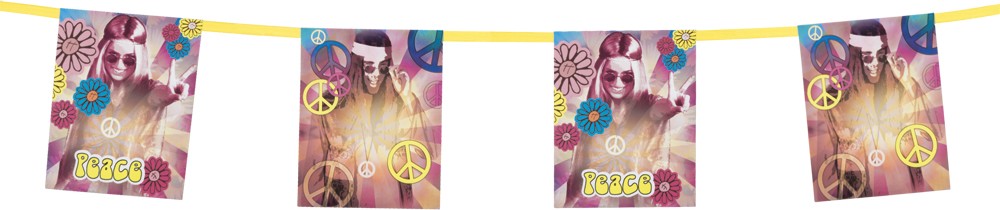 Guirlande Hippie Flower Power 3 m