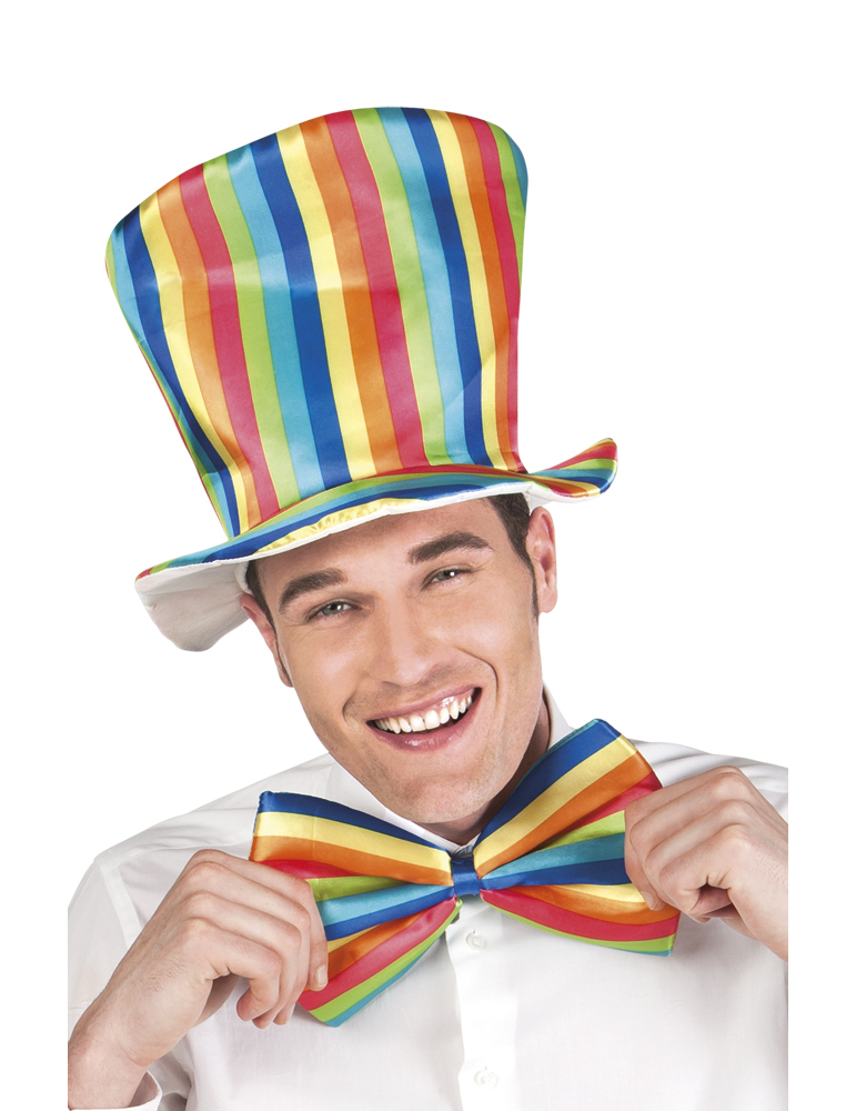 Kit clown multicolore adulte