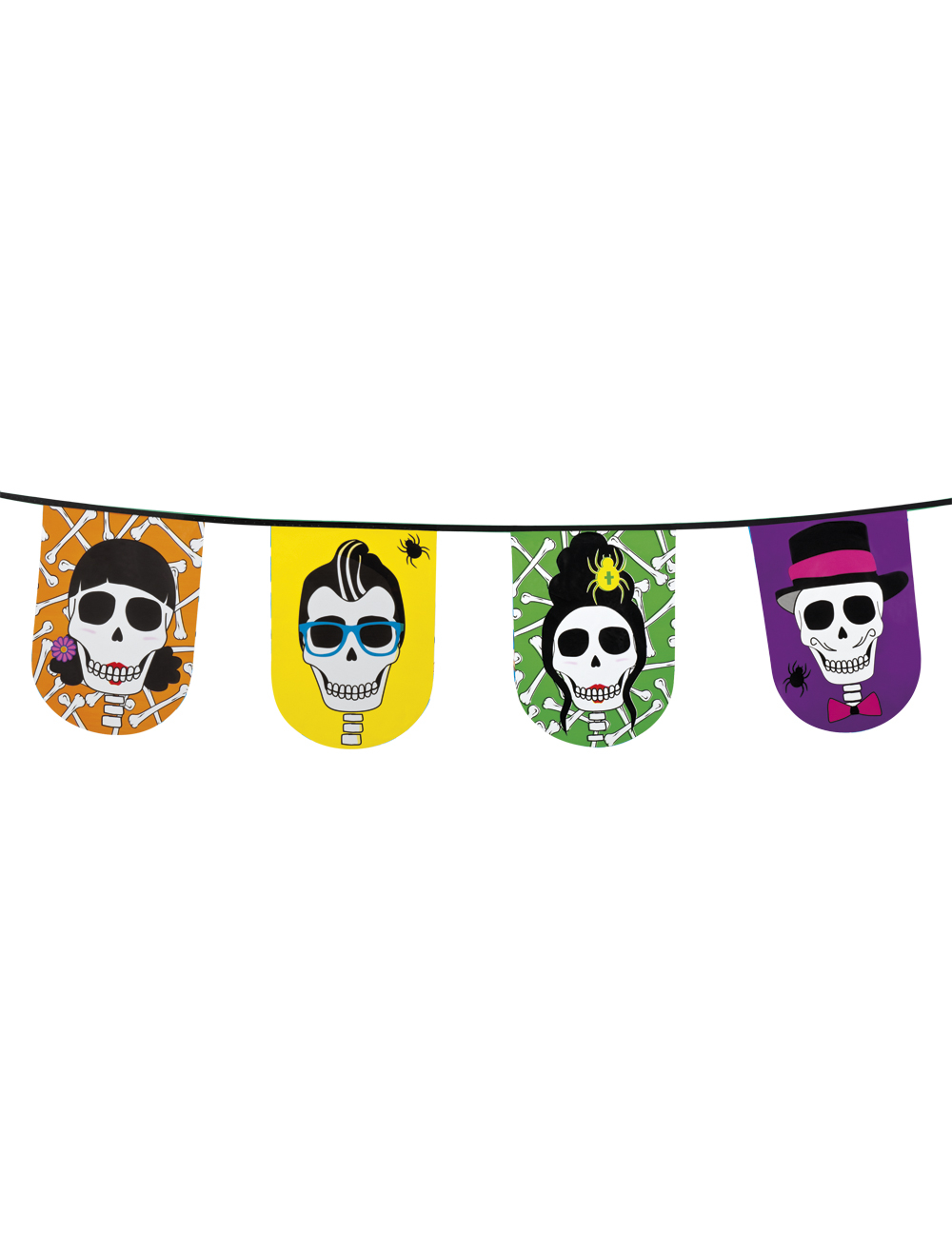 Guirlande Día de los muertos 8 m