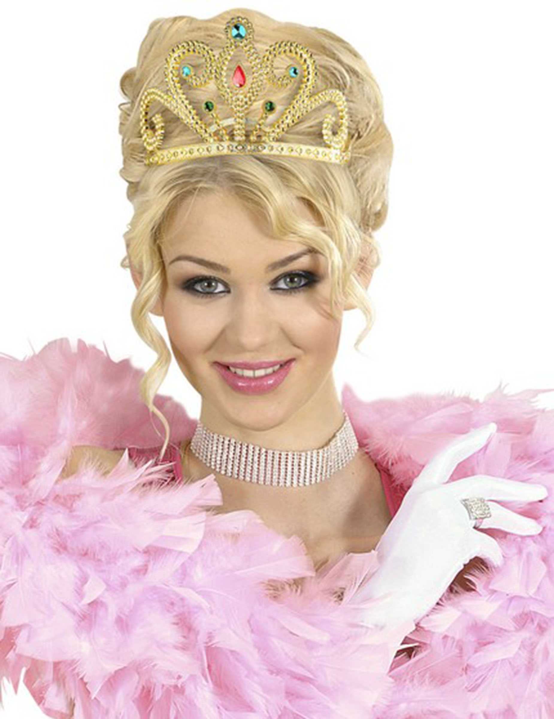 Diadème reine doré