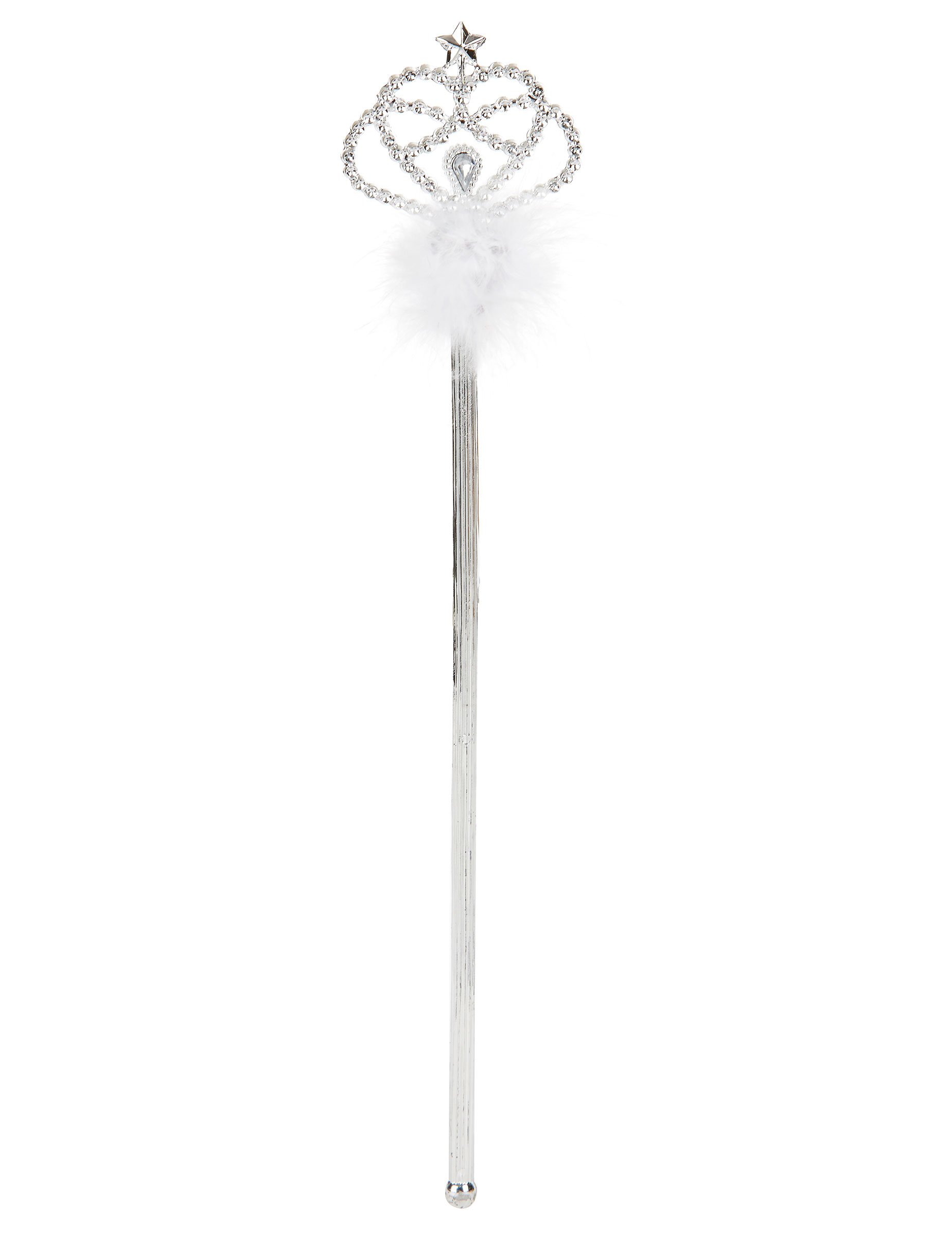 Baguette princesse avec fourrure blanche
