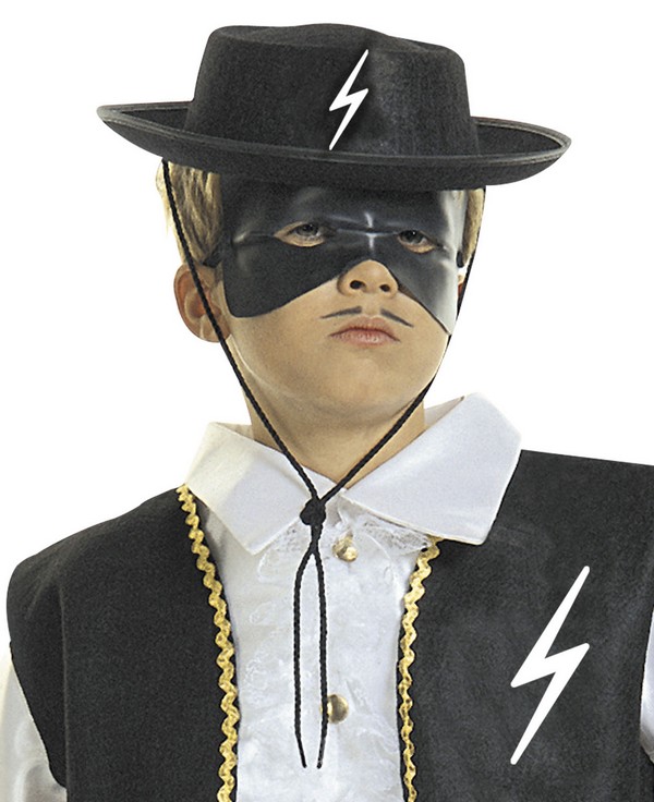Chapeau chevalier masqué enfant
