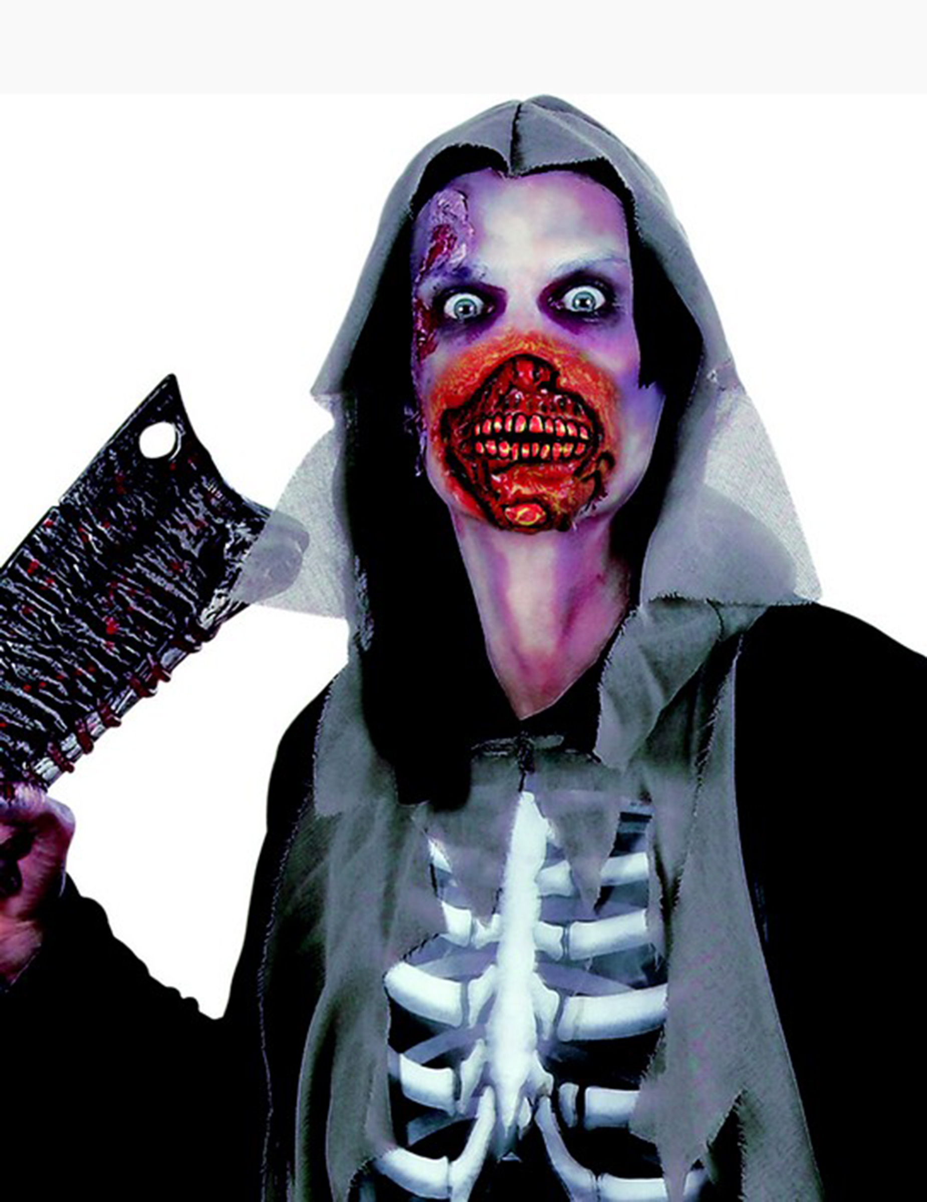 Bouche zombie Halloween
