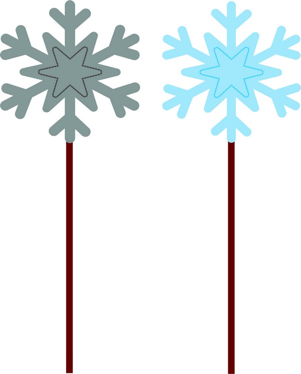 12 Pics flocons de neige Noël