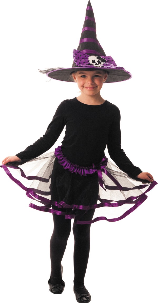 Kit sorcière petit monstre fille Halloween