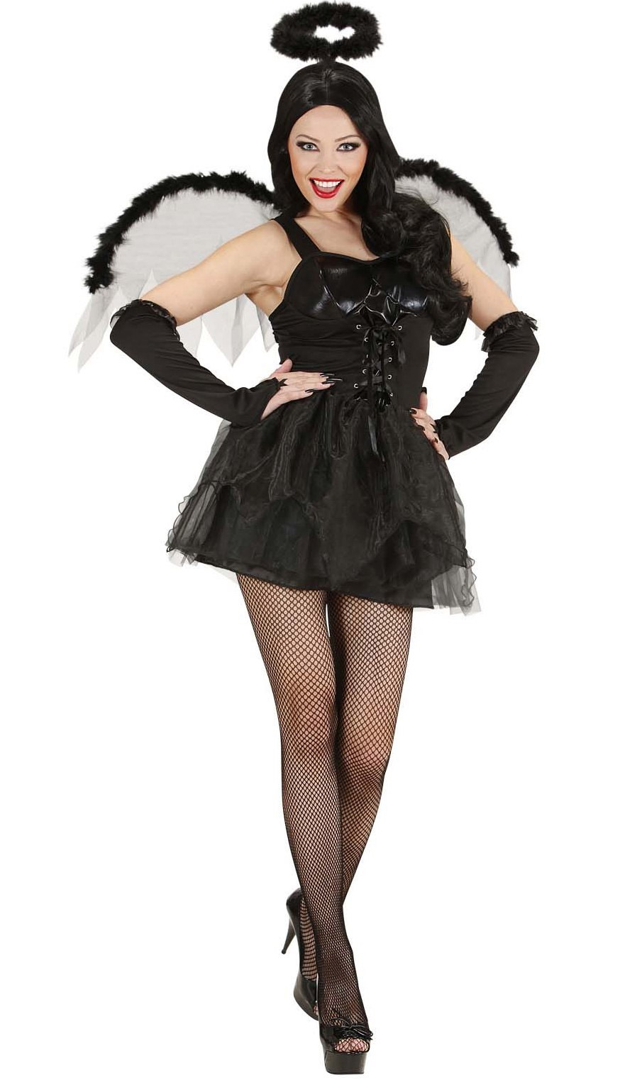 Déguisement ange noir femme Halloween
