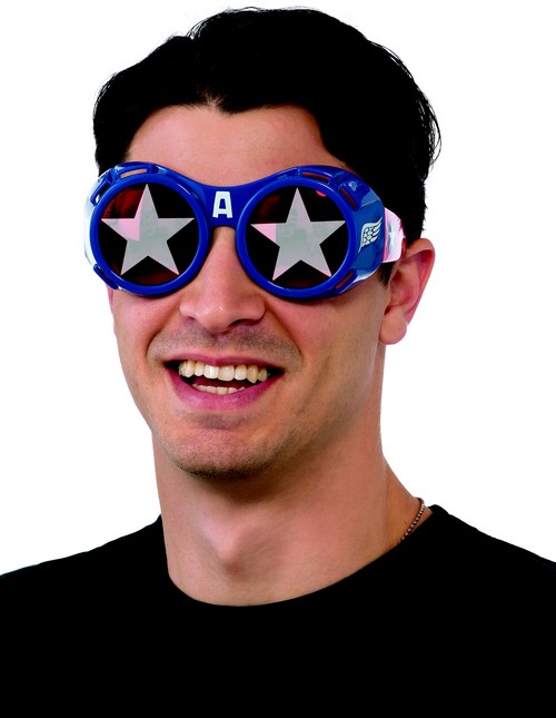 Lunettes Captain America adulte