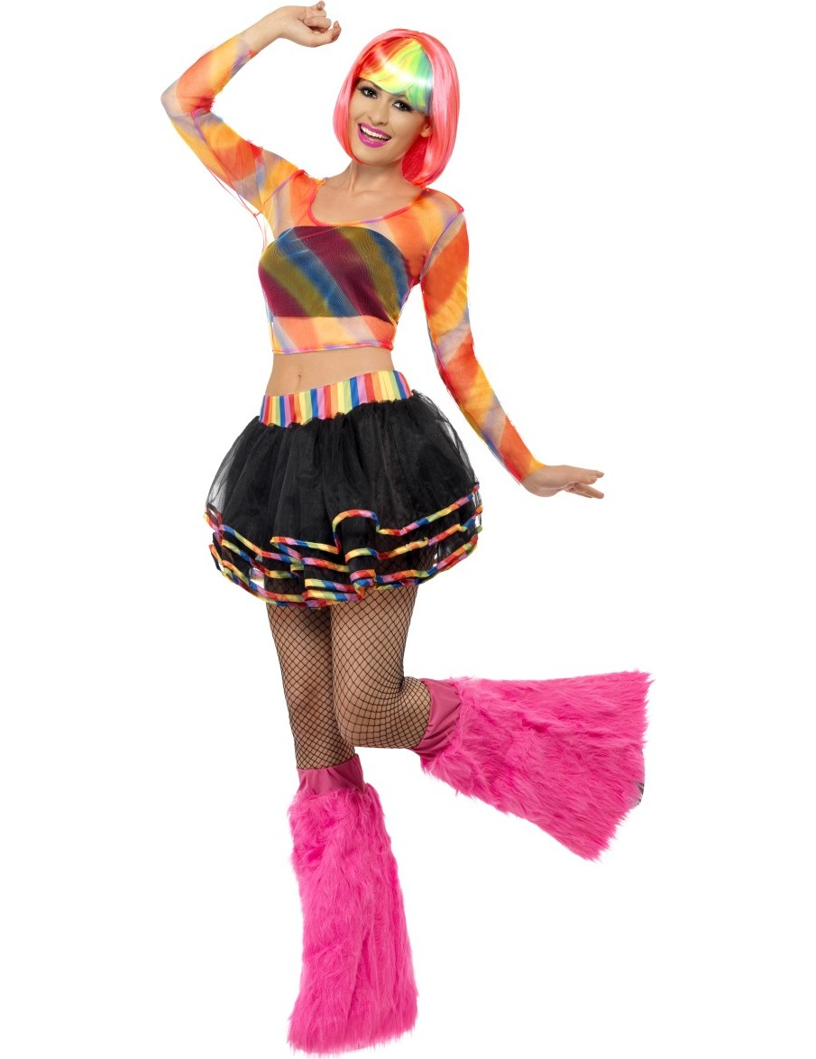 Déguisement rave fluo femme